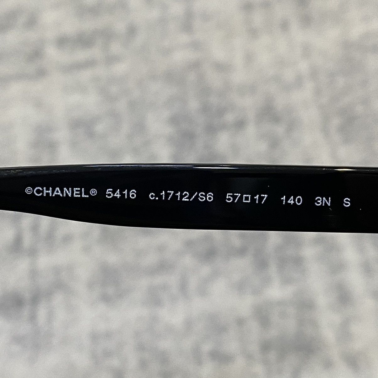 Chanel CHANEL 0CH5416 1712S6 BLACK GREY Size ONE SIZE - 9 Thumbnail