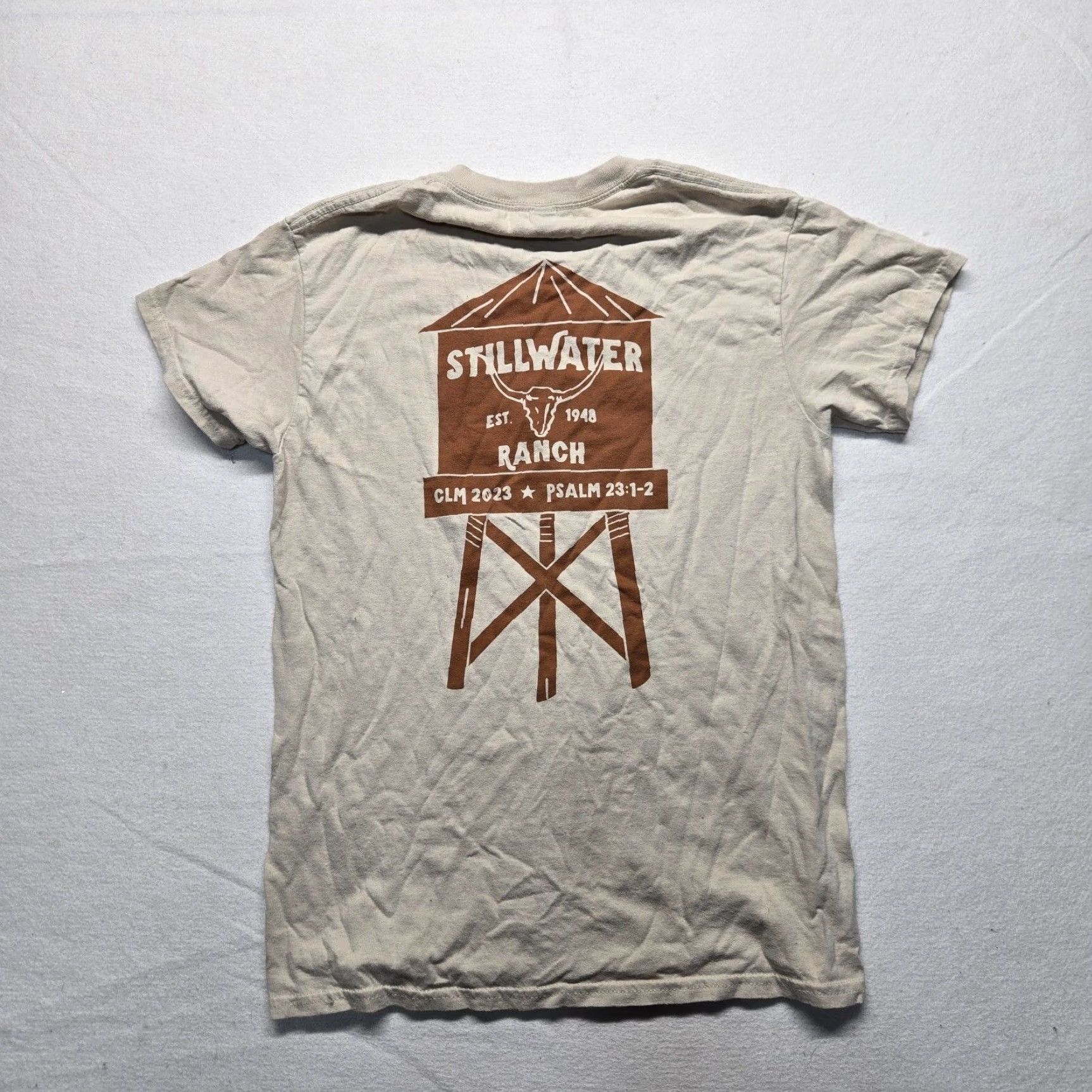 Gildan Gildan Psalm 23:1-2 Lure Crest Short Sleeve Shirt Men's S Brown Size US S / EU 44-46 / 1 - 7 Thumbnail