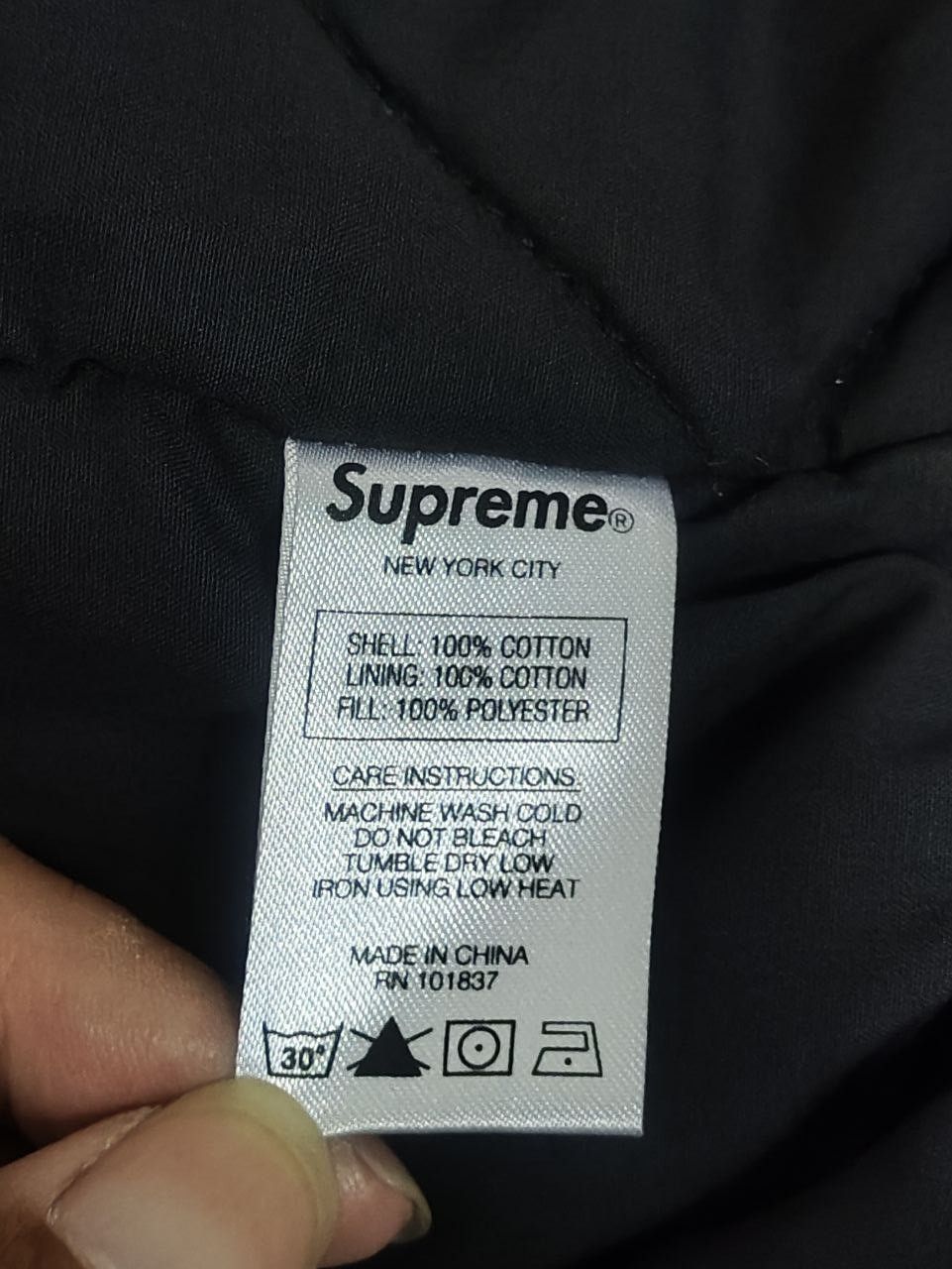 Supreme SS18 Supreme The Yard Hooded Work Jacket Size US L / EU 52-54 / 3 - 4 Thumbnail
