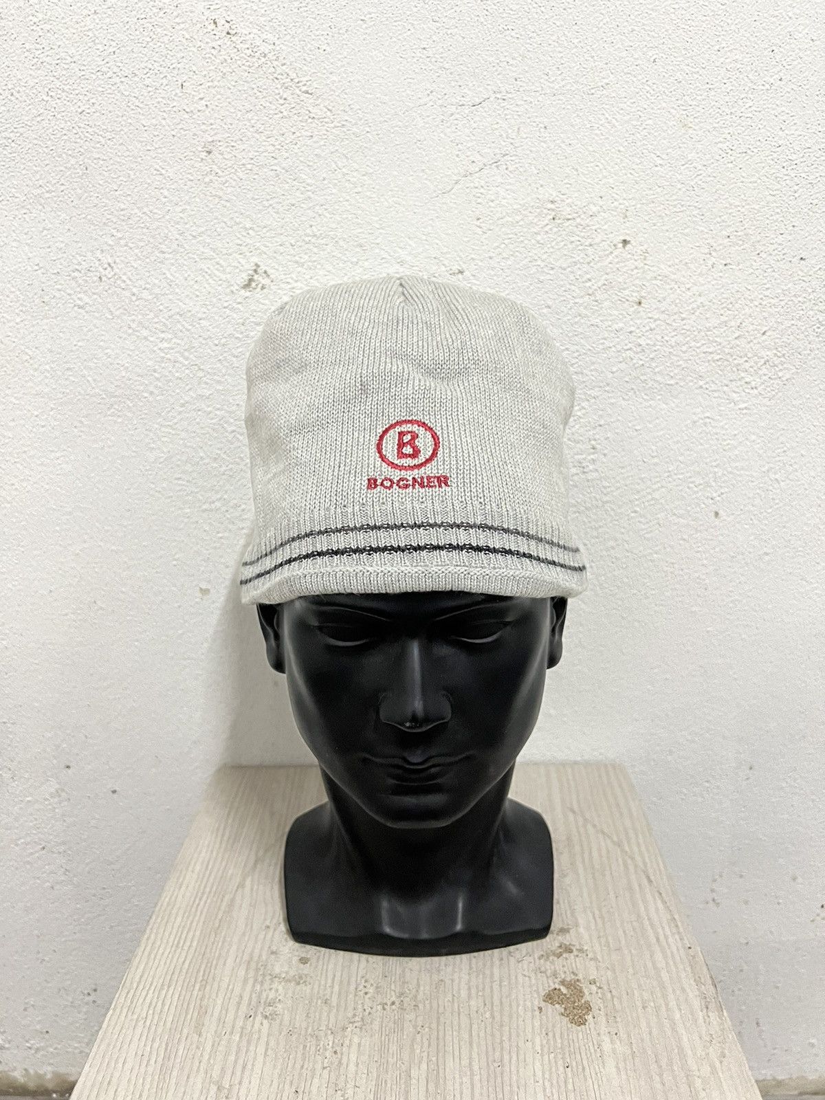 Bogner Vintage Bogner Big Logo Beanie Hat Size ONE SIZE - 2 Thumbnail