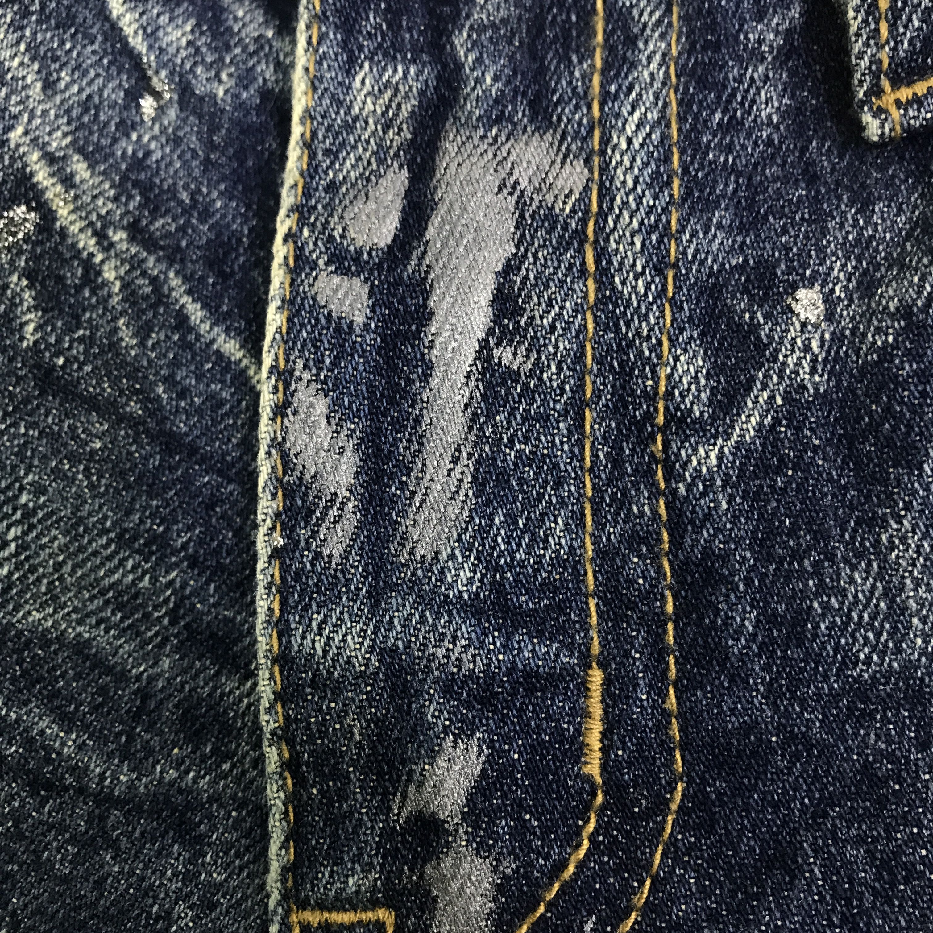 Japanese Brand Midas Explosion Distressed punk Bootcut pants K130B18 Size US 29 - 17 Thumbnail