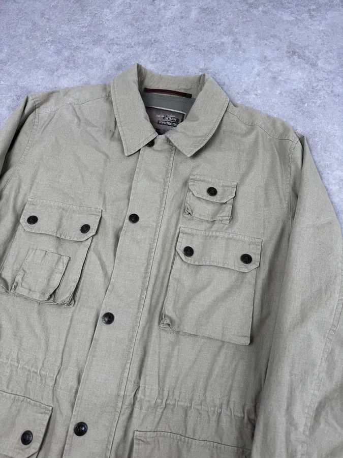 Dolce & Gabbana 2000s Dolce & Gabbana Buttoned Multi-Pocket Beige Jacket Size US XL / EU 56 / 4 - 5 Thumbnail