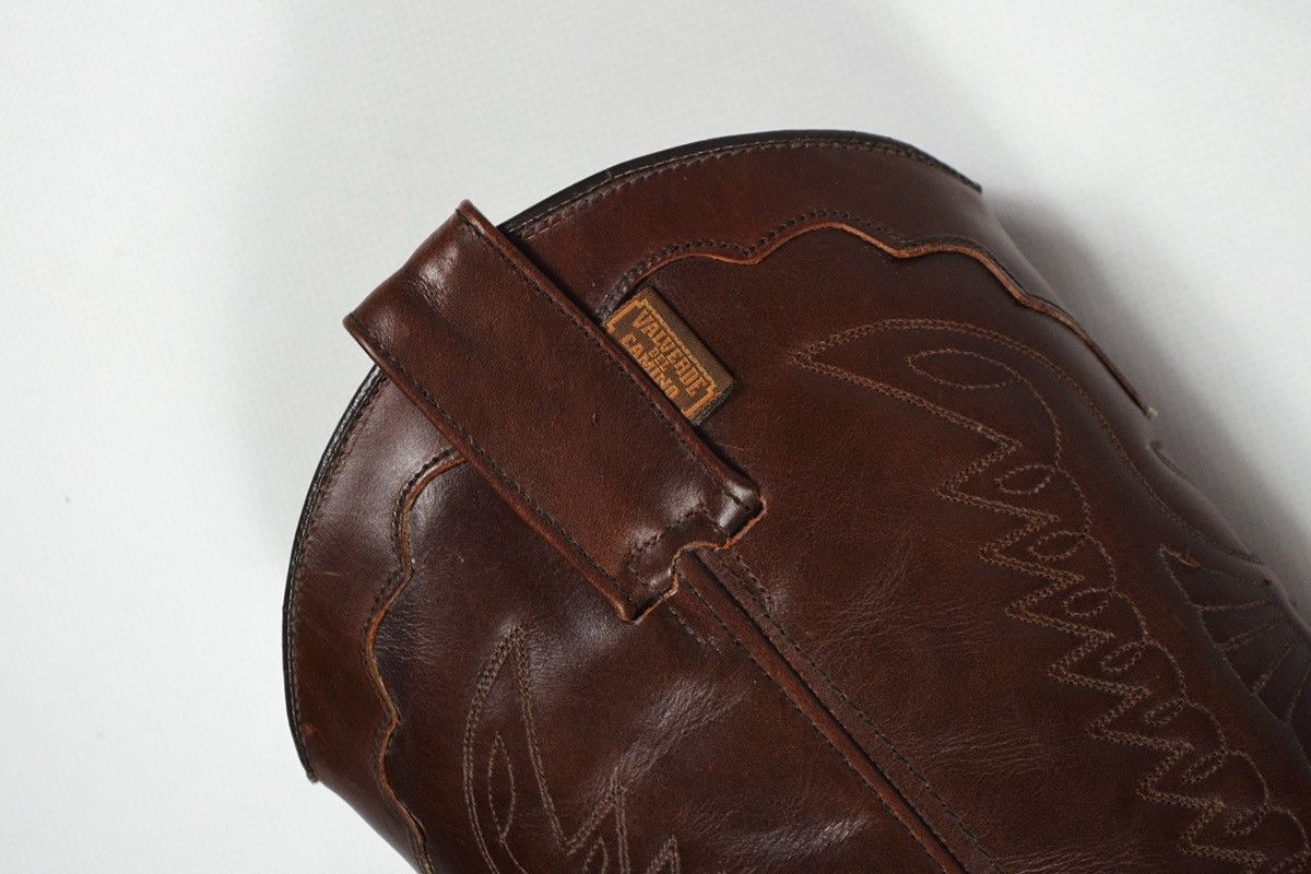 Genuine Leather Vintage Cowboy Valverde Del Camino Leather Boots 90s Y2K Size US 10 / EU 43 - 13 Thumbnail