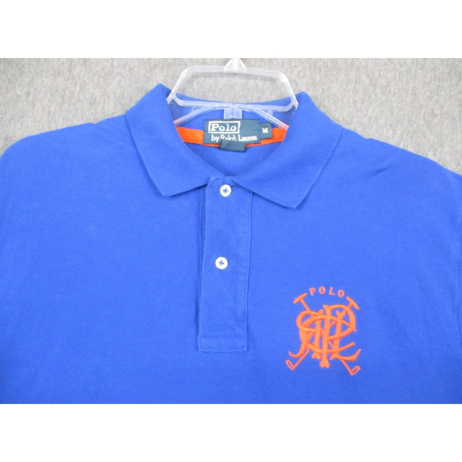 Polo Ralph Lauren VINTAGE Polo Ralph Lauren Polo Shirt Mens M Blue Pique Crest Logo Rugby Size US M / EU 48-50 / 2 - 3 Thumbnail