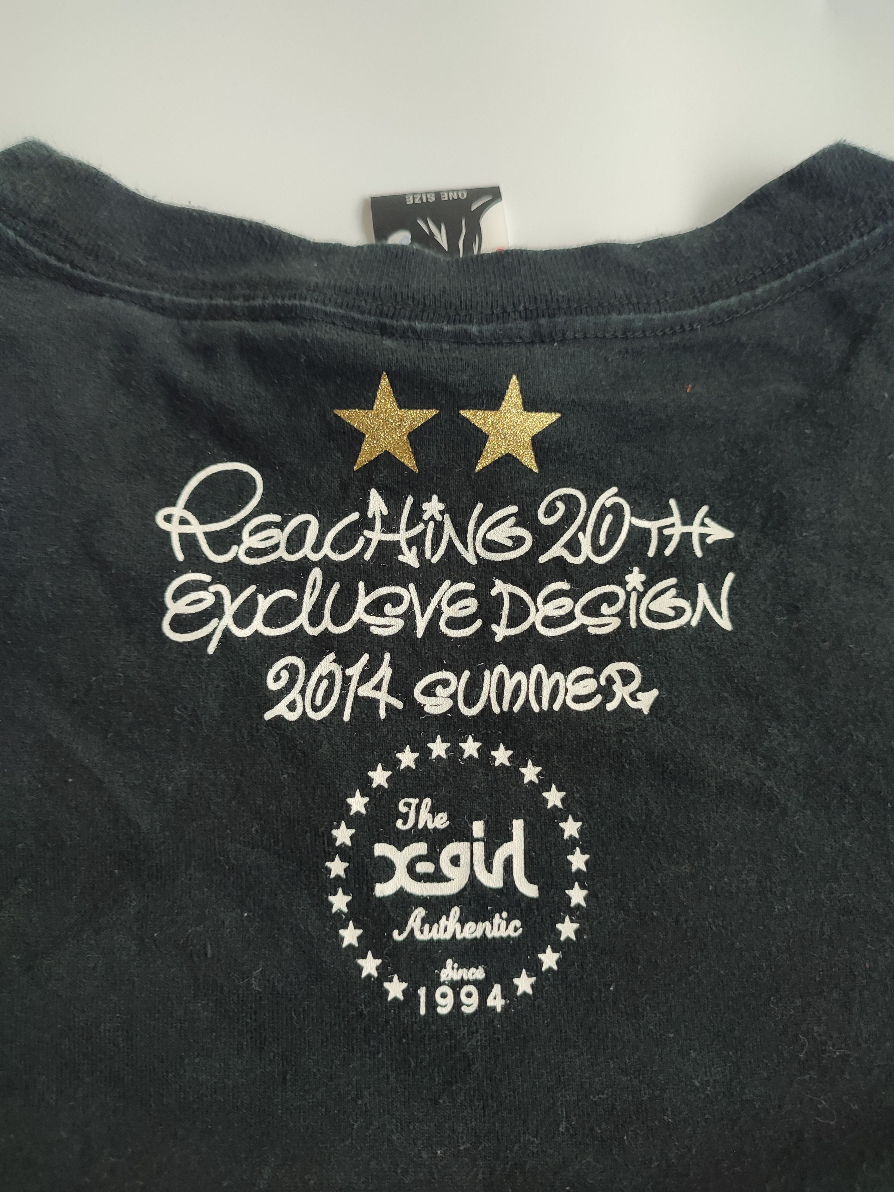 X-Girl X-GIRLS PRINTED 2014 SUMMER TSHIRT Size M / US 6-8 / IT 42-44 - 6 Thumbnail