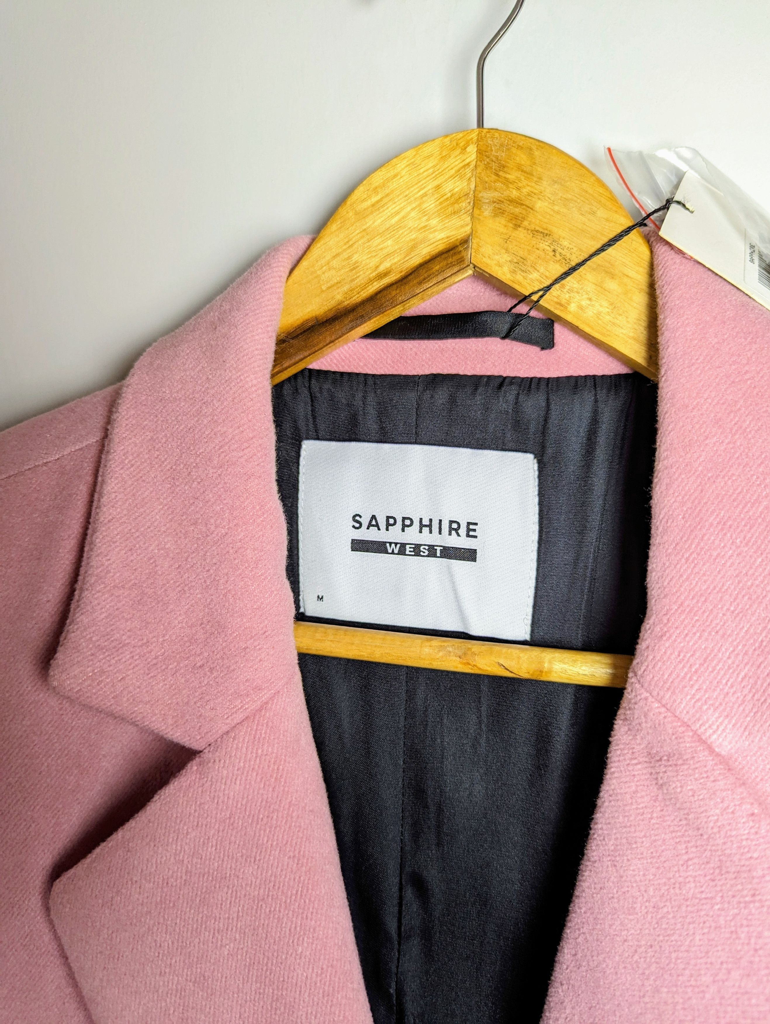 Other Women's Pink Long Coat Outerwear Size "M" Size US M / EU 48-50 / 2 - 4 Thumbnail