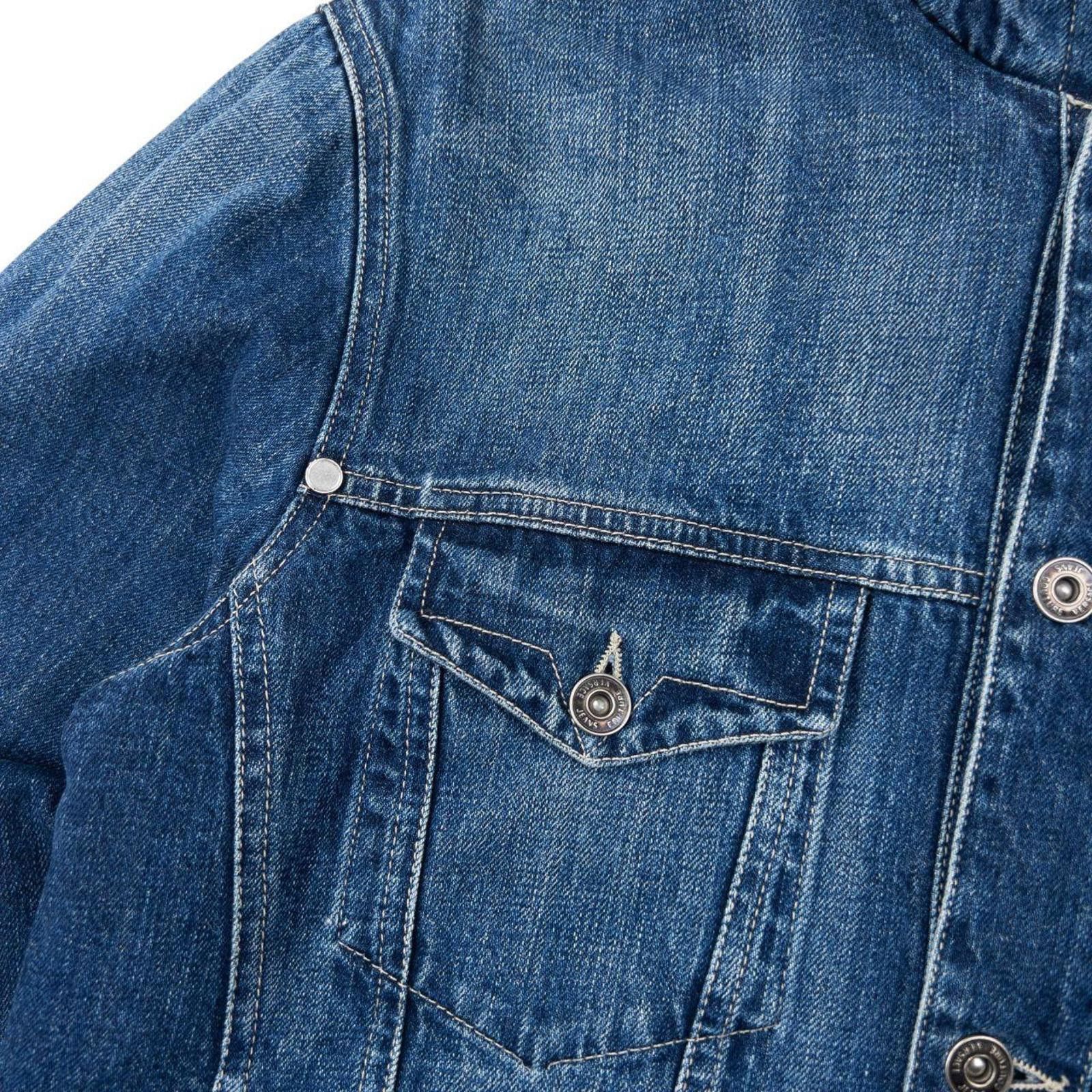 Versace Vintage Versace Jeans Couture Fleece Lined Denim Jacket M Size US M / EU 48-50 / 2 - 6 Thumbnail