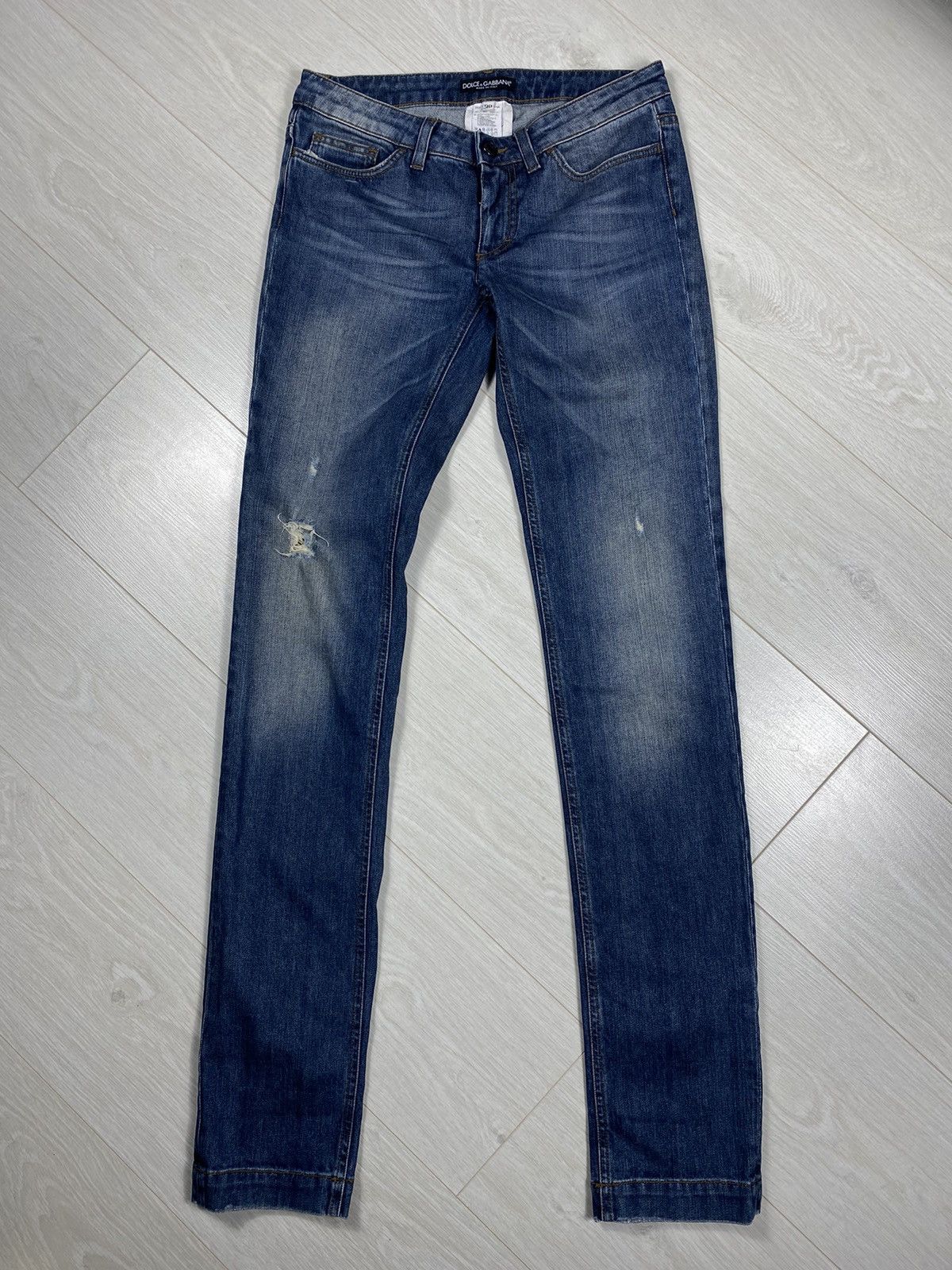 Dolce & Gabbana × Vintage Dolce Gabbana Jeans Pants Size 27" / US 4 / IT 40 - 1 Thumbnail