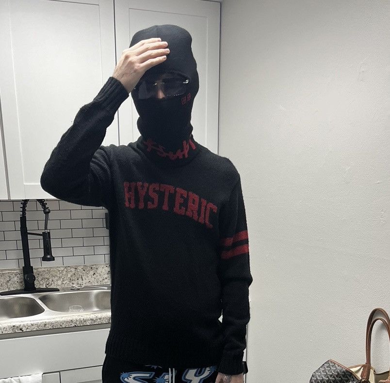 Hysteric Glamour Hysteric Glamour Hysteric Knit Black Sweater Size US L / EU 52-54 / 3 - 9 Thumbnail