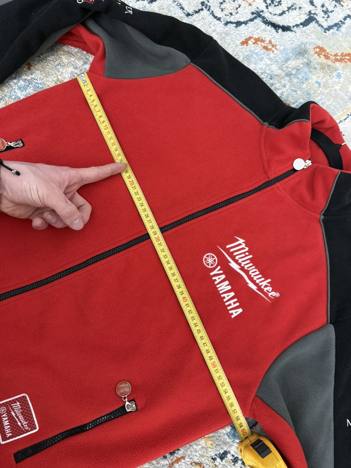 Yamaha Milwaukee Yamaha Monster Zip Racing Fleece Jacket Motocross Size US M / EU 48-50 / 2 - 16 Thumbnail