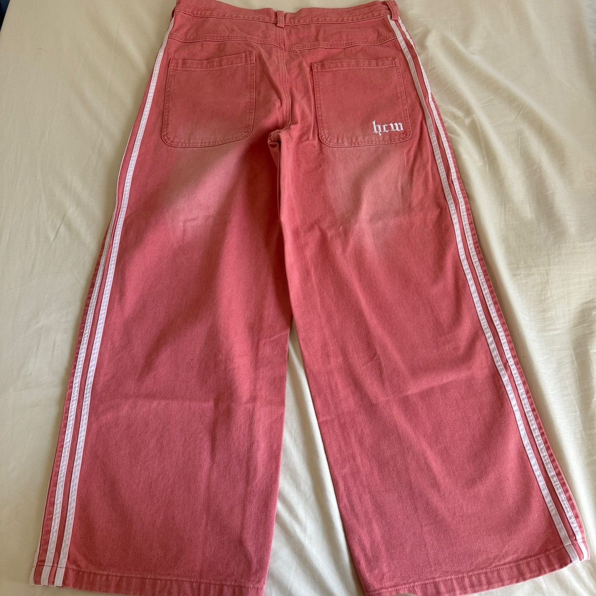 Other Heavencanwait Pink Track Jeans Size US 34 / EU 50 - 2 Thumbnail