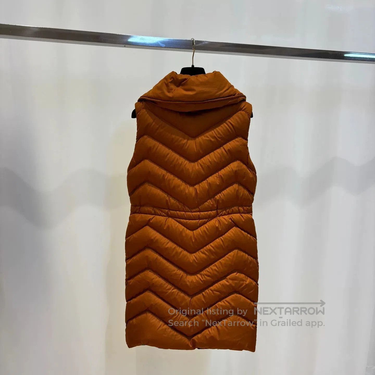 Hermes Hermes Orange Down Vest Size 34. Size US XS / EU 42 / 0 - 2 Thumbnail