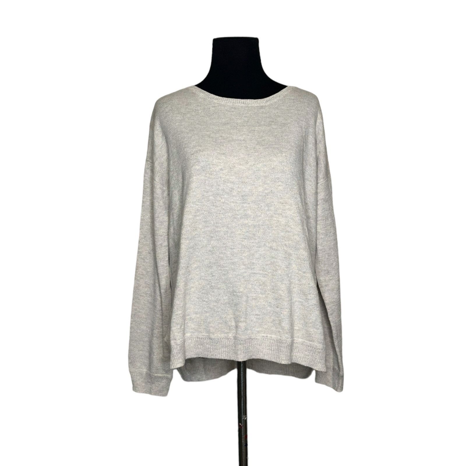 H&M H&M beige crew neck sweater size small Size S / US 4 / IT 40 - 1 Thumbnail