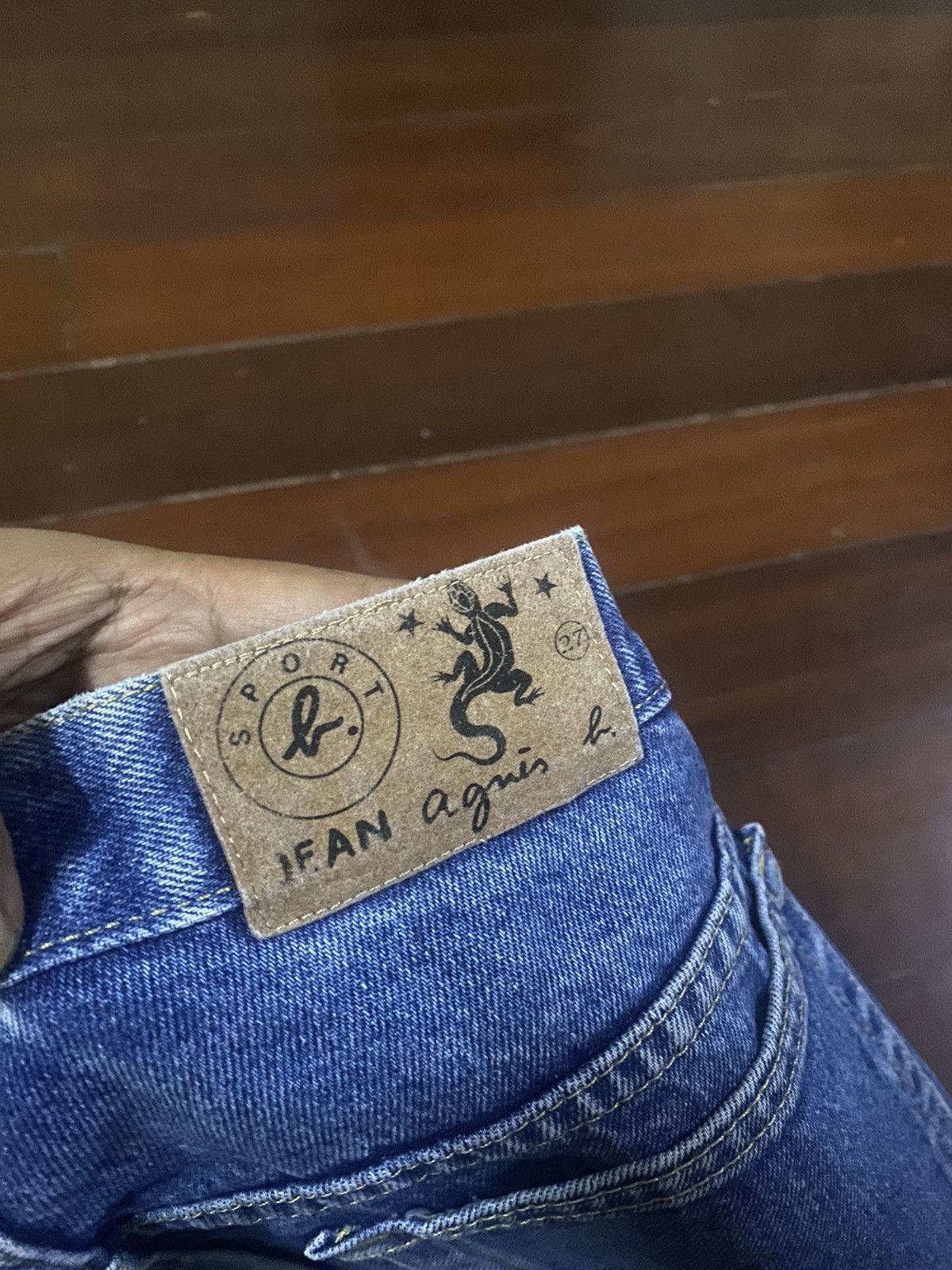 agnes b. FIRE 🔥 vintage 90s AGNES B flare jeans nice faded Size US 34 / EU 50 - 23 Thumbnail