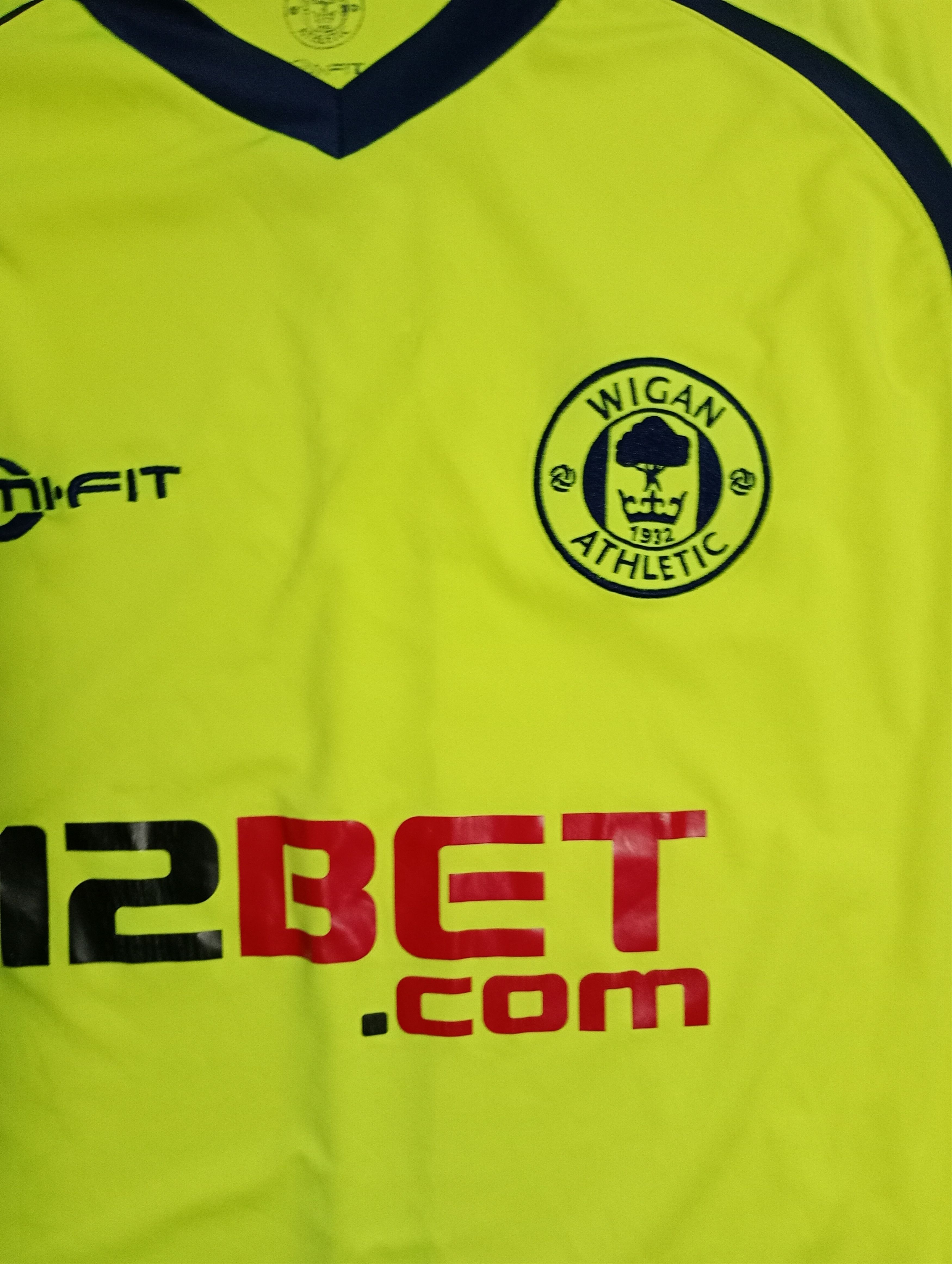 Other Mi -Fit Wigan Athletic Third Jersey 2011-2012 Size US M / EU 48-50 / 2 - 6 Thumbnail