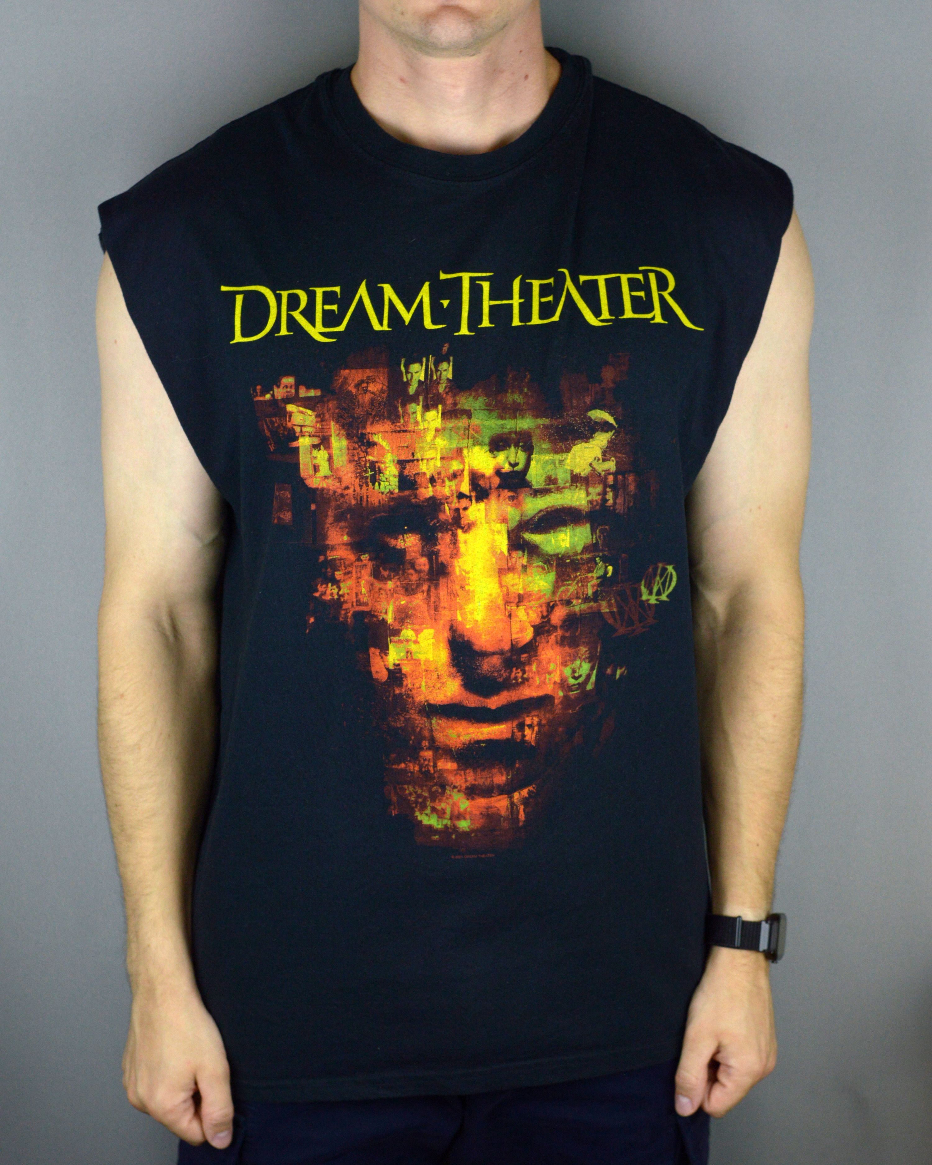 Vintage Vintage Dream Theater 2001 sleeveless t shirt Size US XL / EU 56 / 4 - 1 Thumbnail