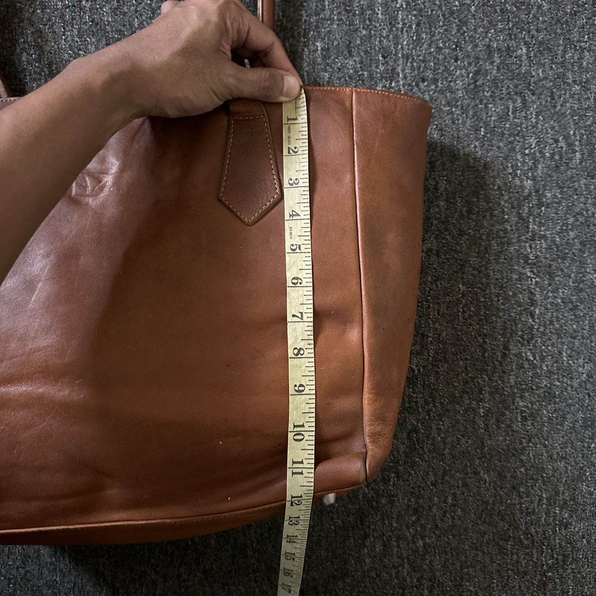 Genuine Leather FULL LEATHER PATINA TOTE BAG Size ONE SIZE - 11 Thumbnail