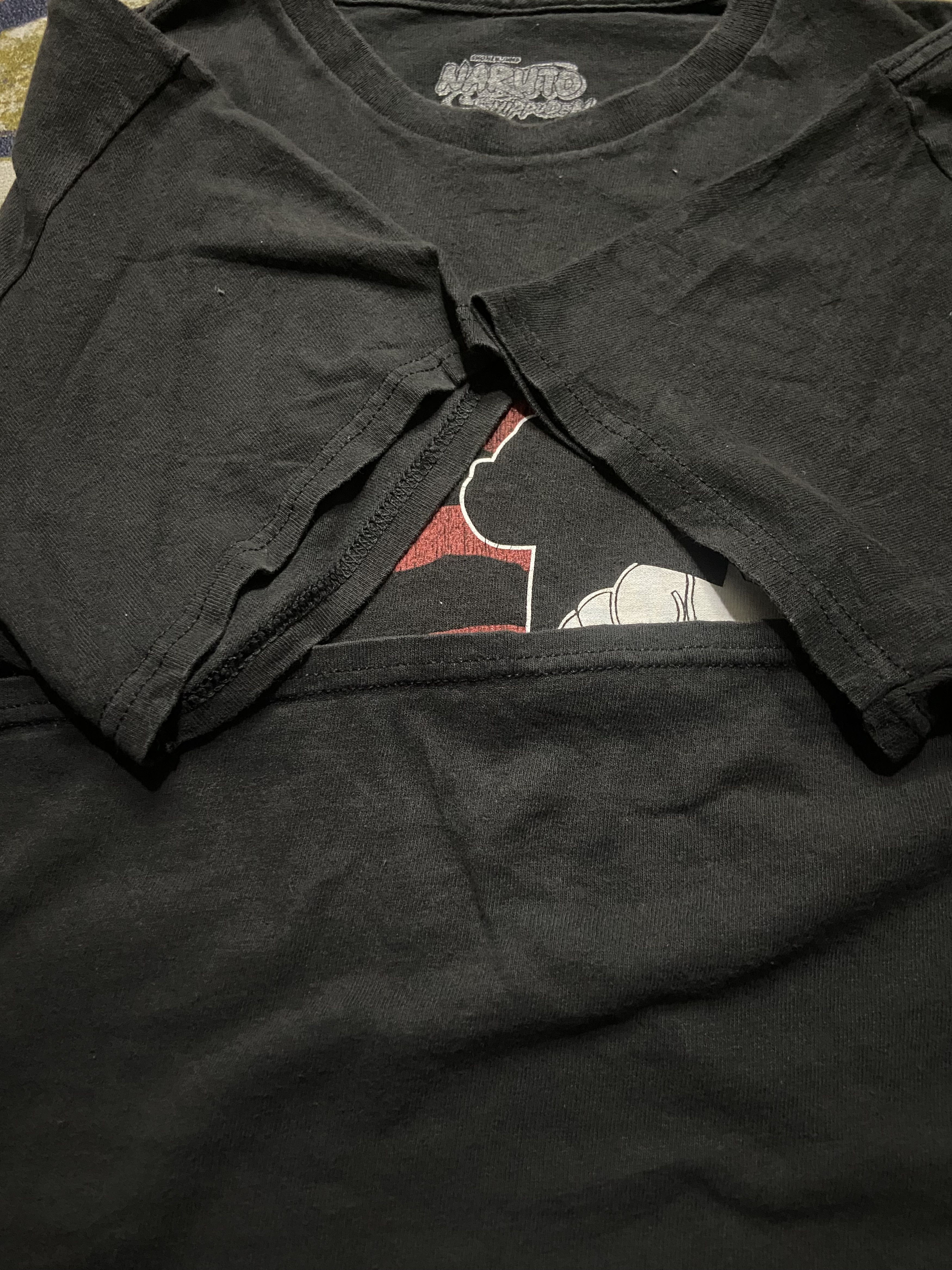 Anime × Japanese Brand × Vintage NARUTO SHIPPUDEN Shonen Jump ITACHI UCHIHA Ripple Junction Size US M / EU 48-50 / 2 - 5 Thumbnail