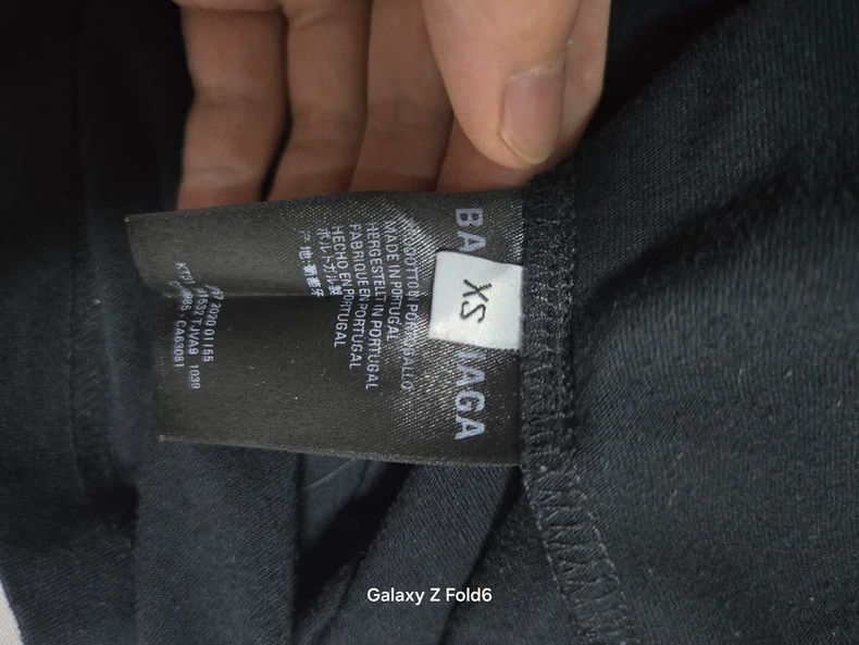 Balenciaga Balenciaga Black logo short sleeve T-shirt Size US XS / EU 42 / 0 - 3 Thumbnail