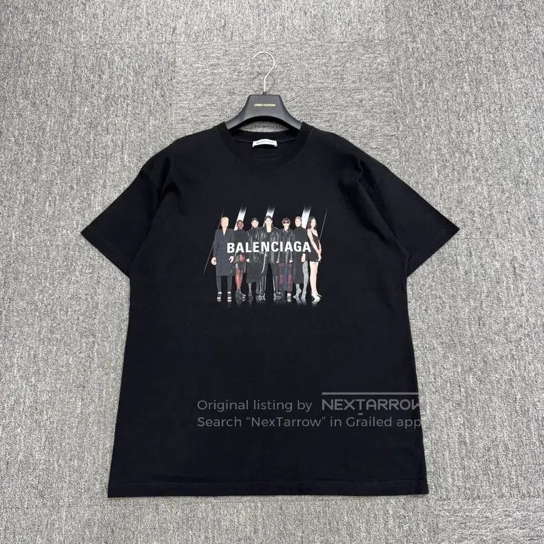 Balenciaga Balenciaga Band character print short-sleeve Size US XL / EU 56 / 4 - 1 Thumbnail