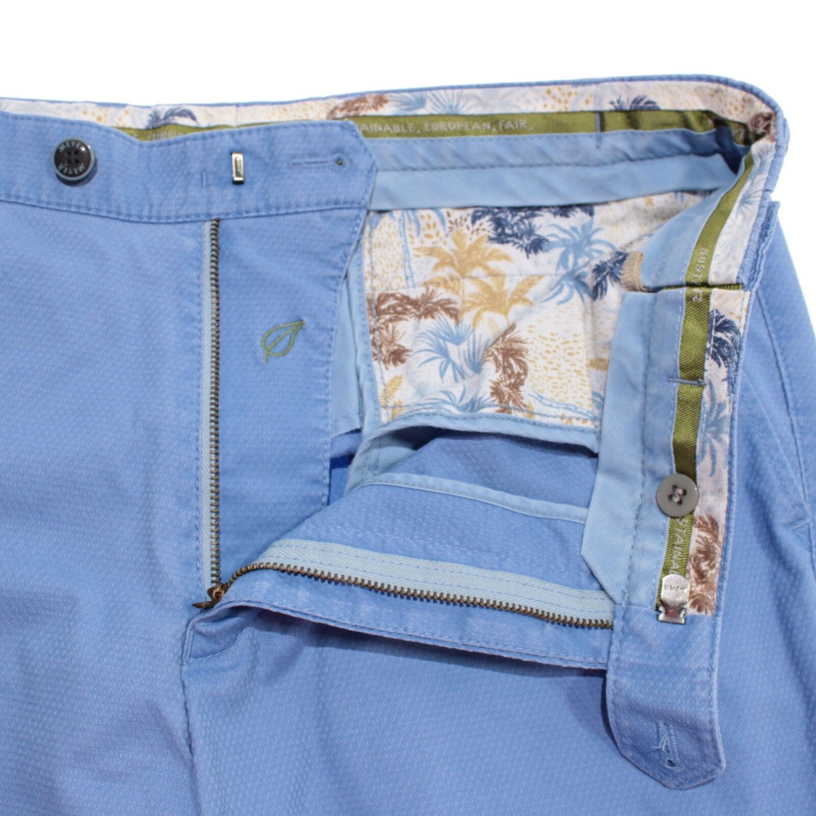 Meyer New with tags Chino Size 34 US In Blue