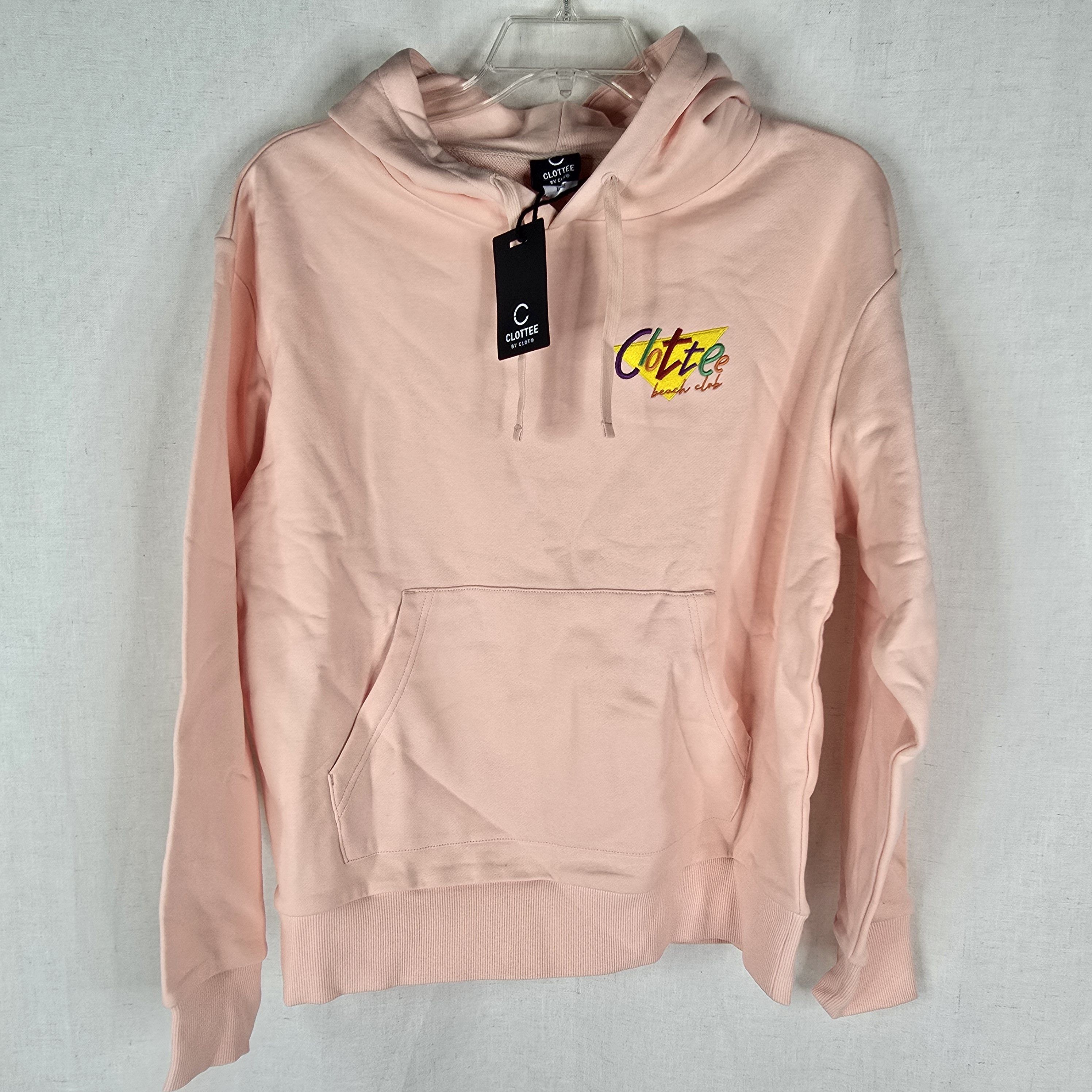 CLOT Clottee By Clot Mens Large Beach Club Peach hoodie Size US L / EU 52-54 / 3 - 1 Thumbnail