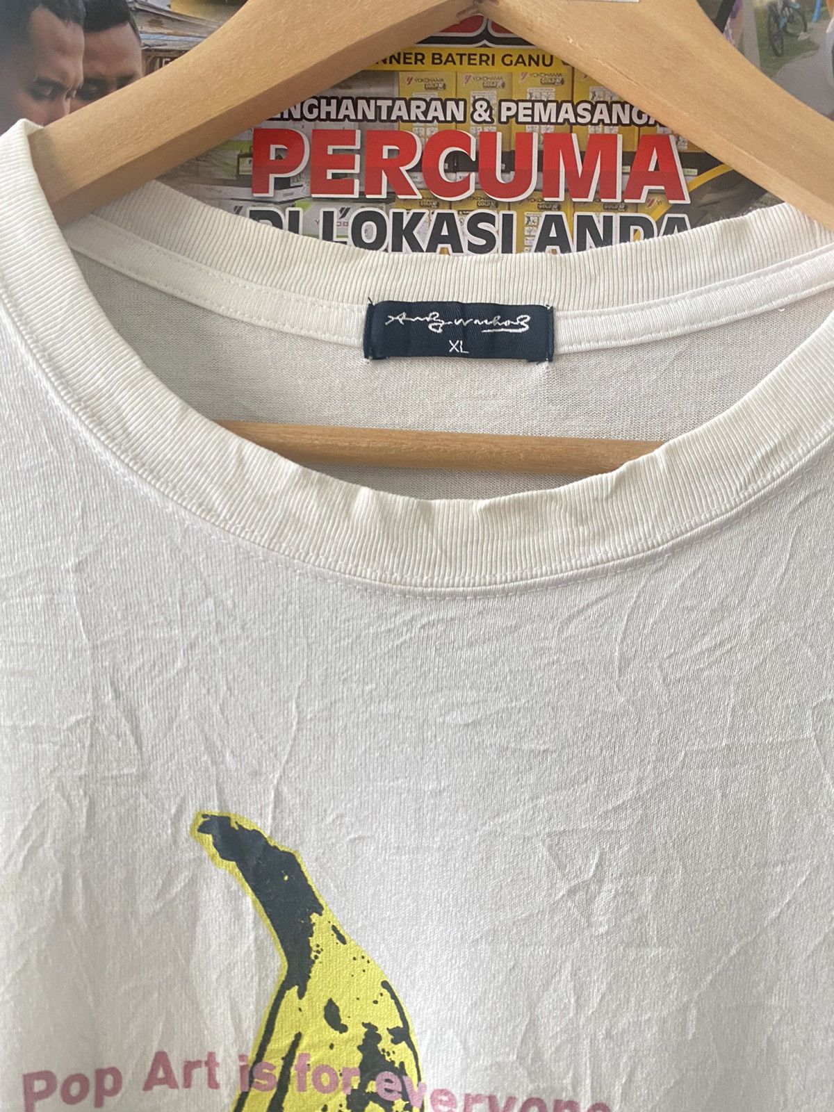 Andy Warhol × Vintage Vintage Y2k Andy Warhol Pop Art Tshirt Size US XL / EU 56 / 4 - 4 Thumbnail