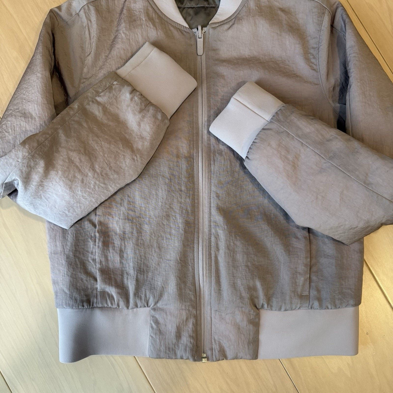 Lululemon Lululemon Non Stop Bomber Women's 6 Mauve Reversible Size M / US 6-8 / IT 42-44 - 5 Thumbnail