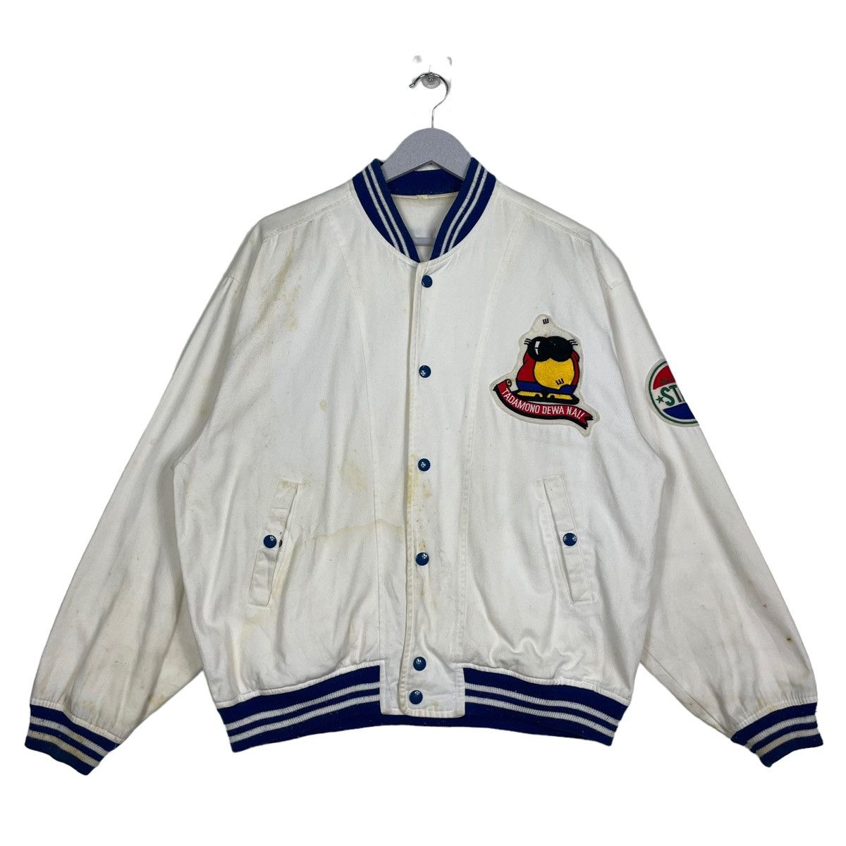 Hysteric Glamour × Japanese Brand 💥TADANOMO DEWA HAI MEN VARSITY JACKET Size US M / EU 48-50 / 2 - 2 Thumbnail