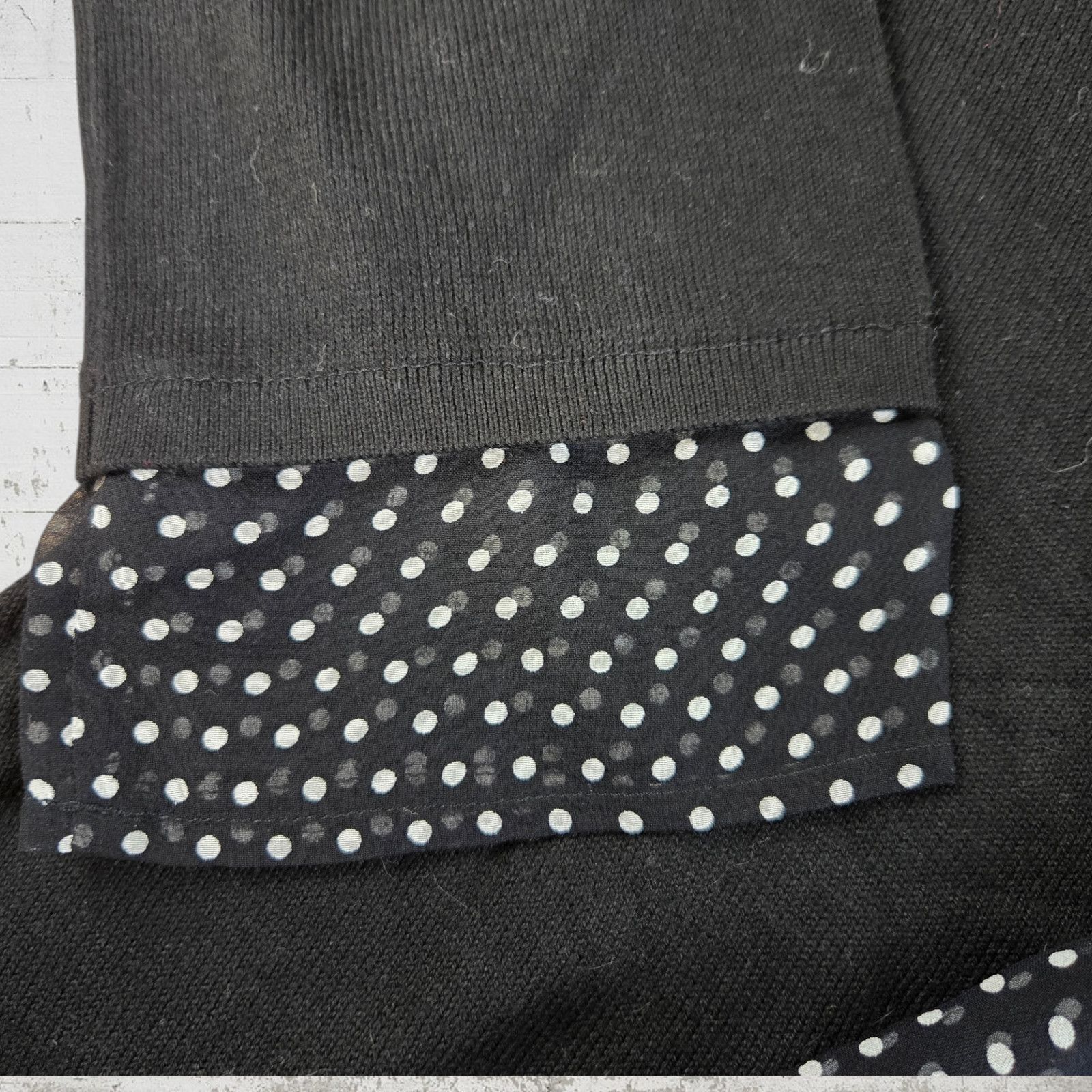 Vintage 90s Talbots Black Polka Dot Silk Blend Blouse Size Small Size S / US 4 / IT 40 - 5 Thumbnail
