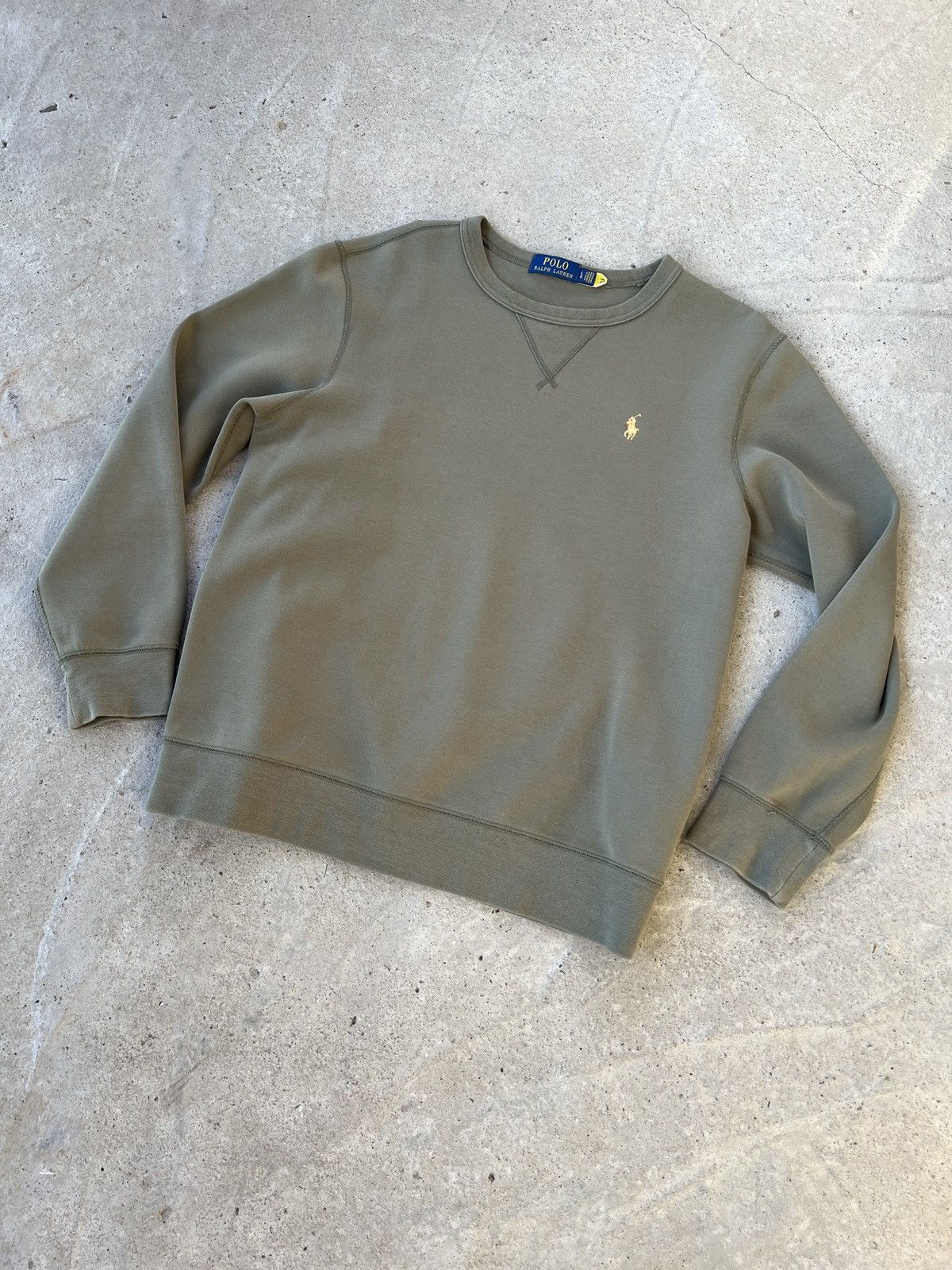 Polo Ralph Lauren Polo Ralph Lauren Sweatshirt Khaki Size US L / EU 52-54 / 3 - 1 Thumbnail