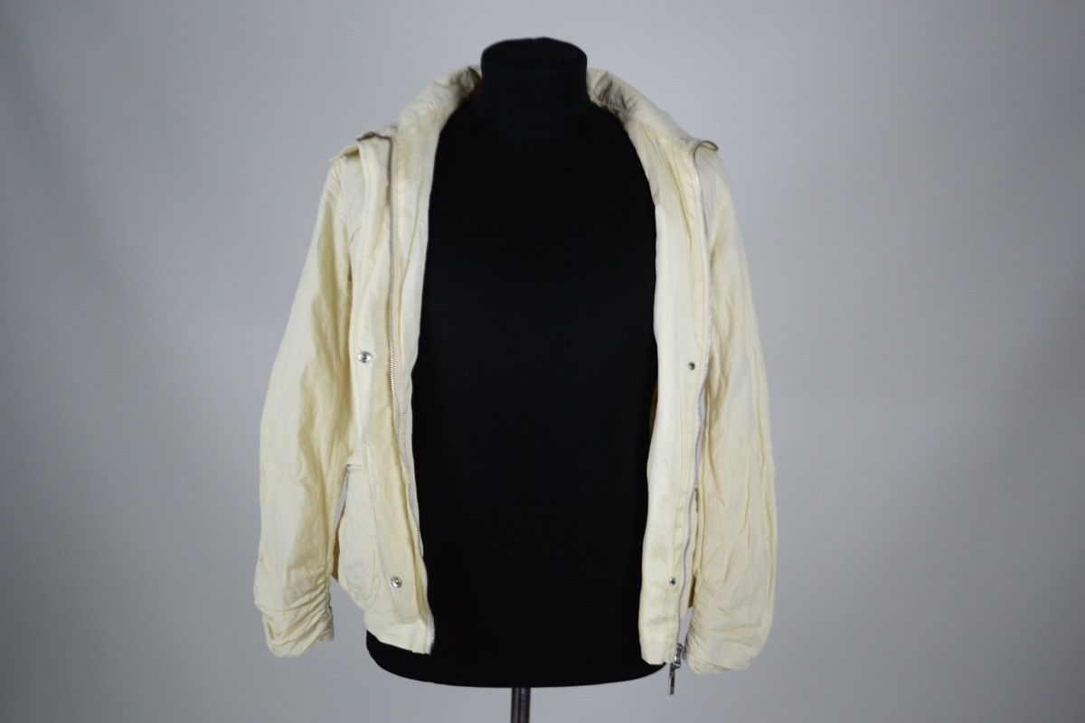 Moncler × Moncler Gamme Bleu × Moncler Grenoble VTG 90’s Logo Tab Biege Long Sleeve Trench Zip Coat Down Jacket 3 Size L / US 10 / IT 46 - 13 Thumbnail