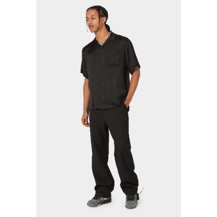 Honor the Gift Honor the Gift Men's Black Century Camp Button Shirt, L Size US L / EU 52-54 / 3 - 2 Thumbnail