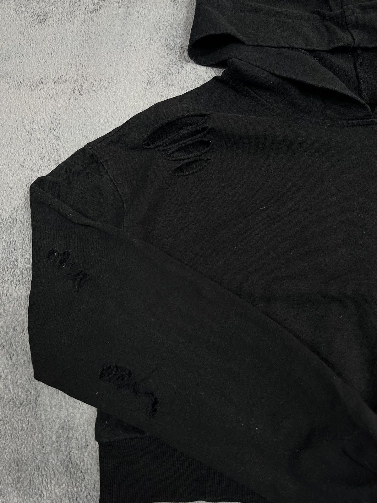 Vintage Vintage Y2K style Cropped hoodie Avant Garde opium S Size S / US 4 / IT 40 - 7 Thumbnail