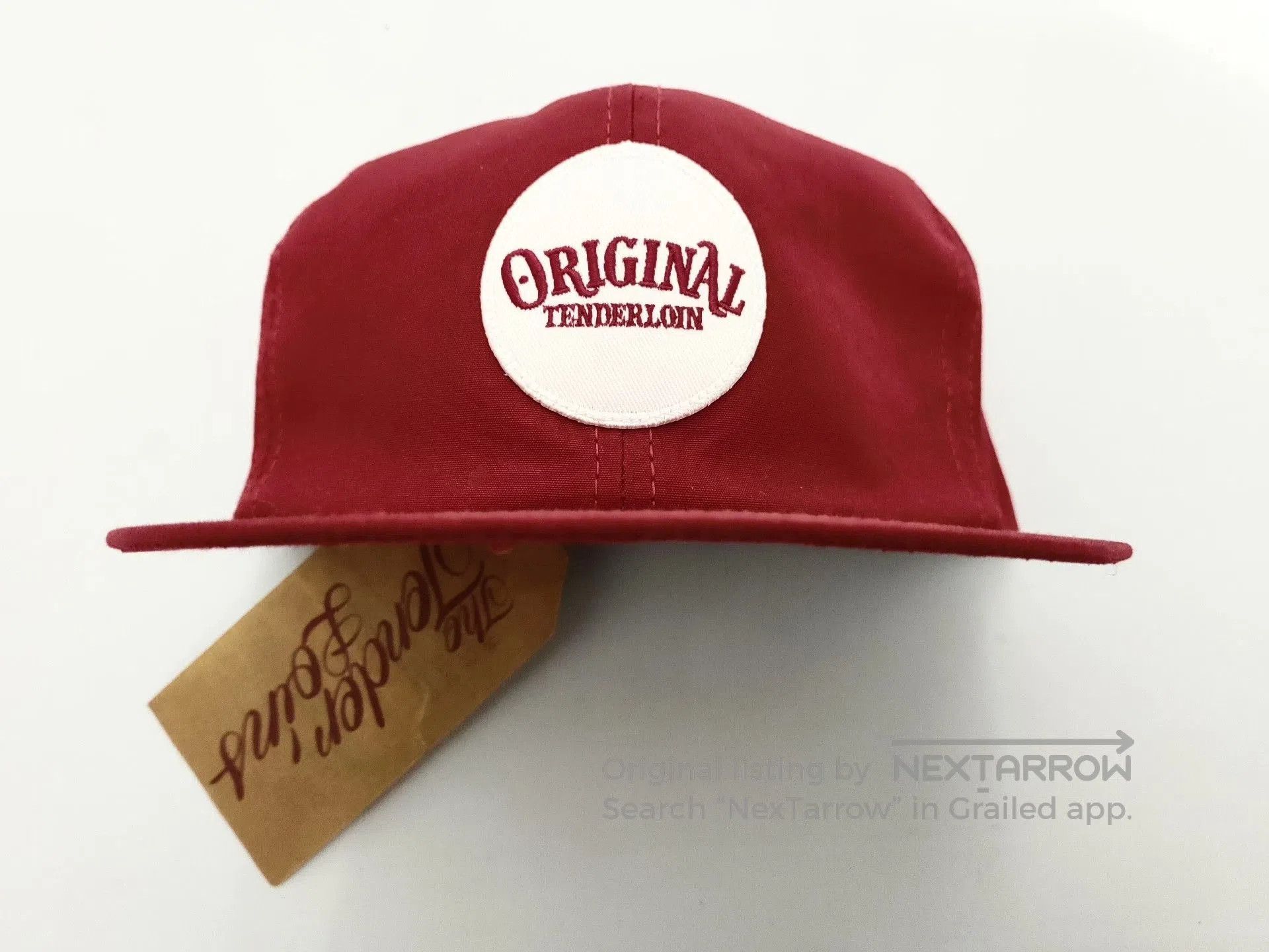 Other Round Logo Flat Brim Trucker Cap. Size ONE SIZE - 3 Thumbnail