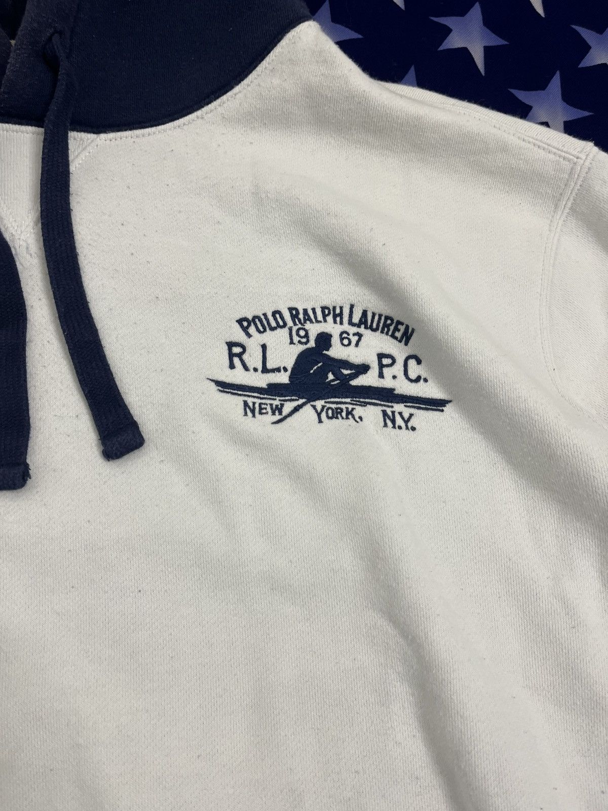 Polo Ralph Lauren Vintage Polo Ralph Lauren big logo Hoodie Size US XXL / EU 58 / 5 - 5 Thumbnail