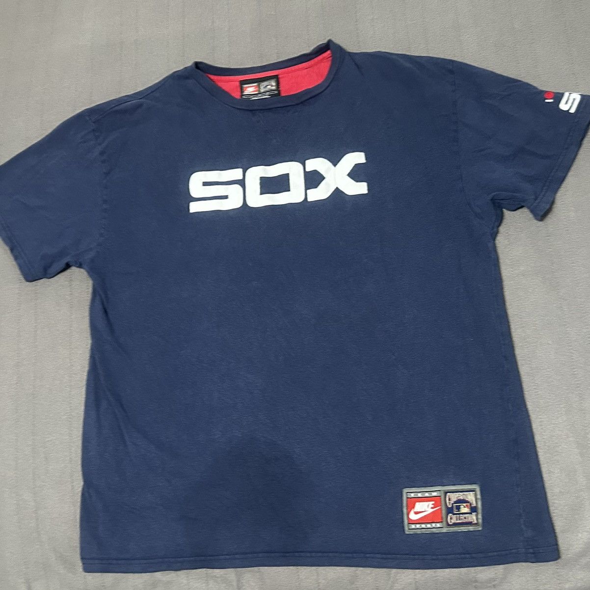 MLB × Nike × Vintage Vintage Nike White Sox Cooperstown Collection T-Shirt Sz L Size US L / EU 52-54 / 3 - 1 Thumbnail