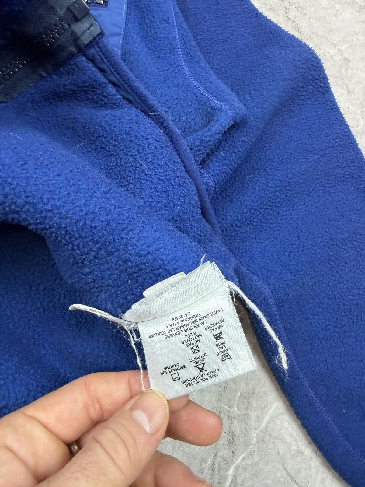 Patagonia Vintage 90s Patagonia Fleece Blue Made in USA Small Size US S / EU 44-46 / 1 - 10 Thumbnail