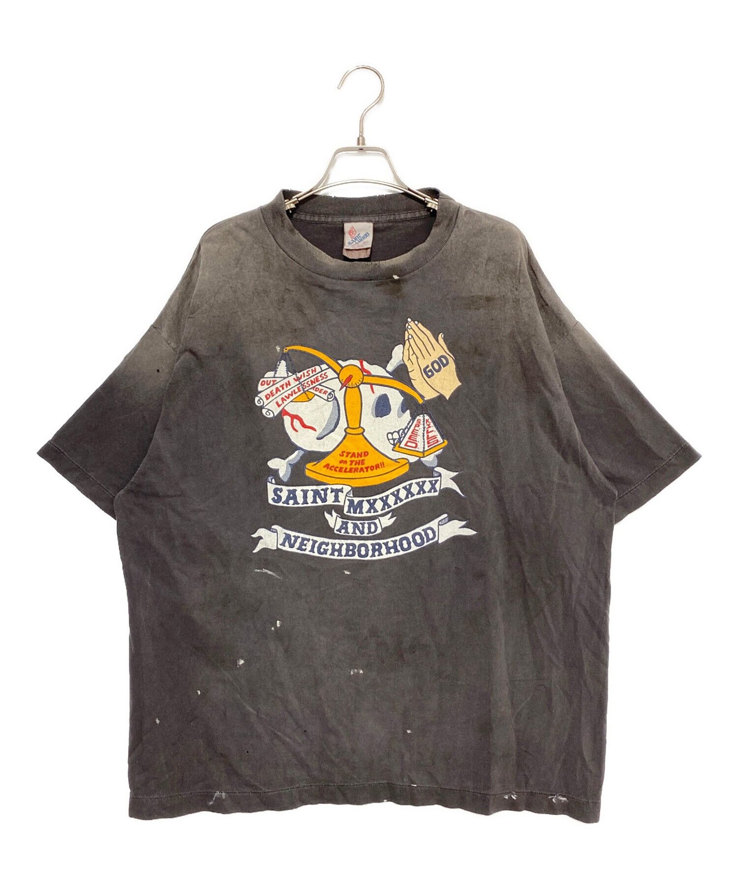 Neighborhood × Saint Michael SAINT MICHAEL x NEIGHBORHOOD 25SS STHD.PRAY T-shirt XL Size US XL / EU 56 / 4 - 1 Thumbnail