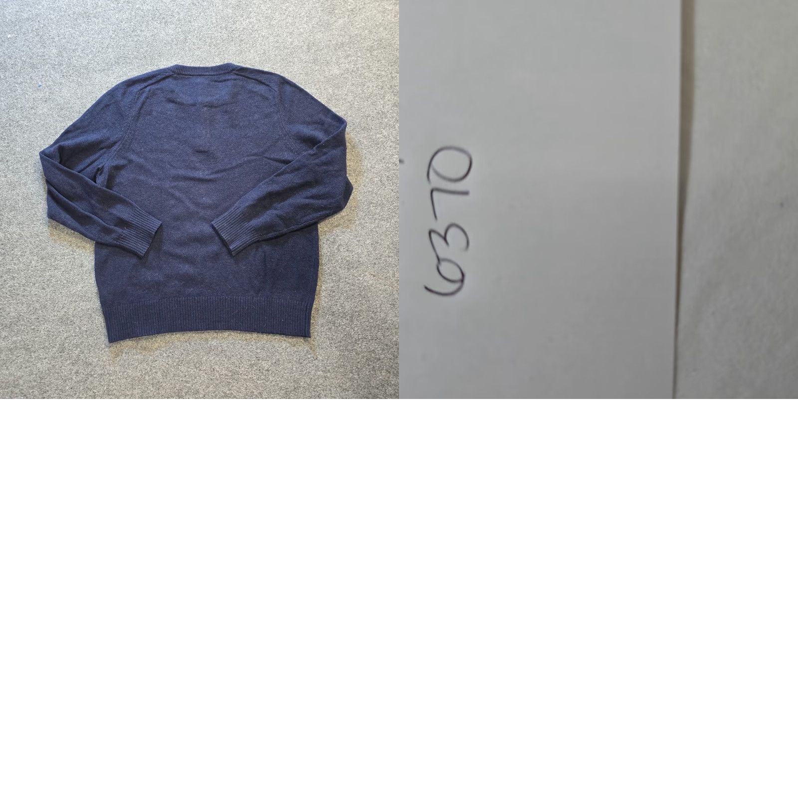 J.Crew J.CREW Sweater Men XL Blue Henley Lambswool Knit Long Sleeve Capsule Casual Size US XL / EU 56 / 4 - 8 Thumbnail