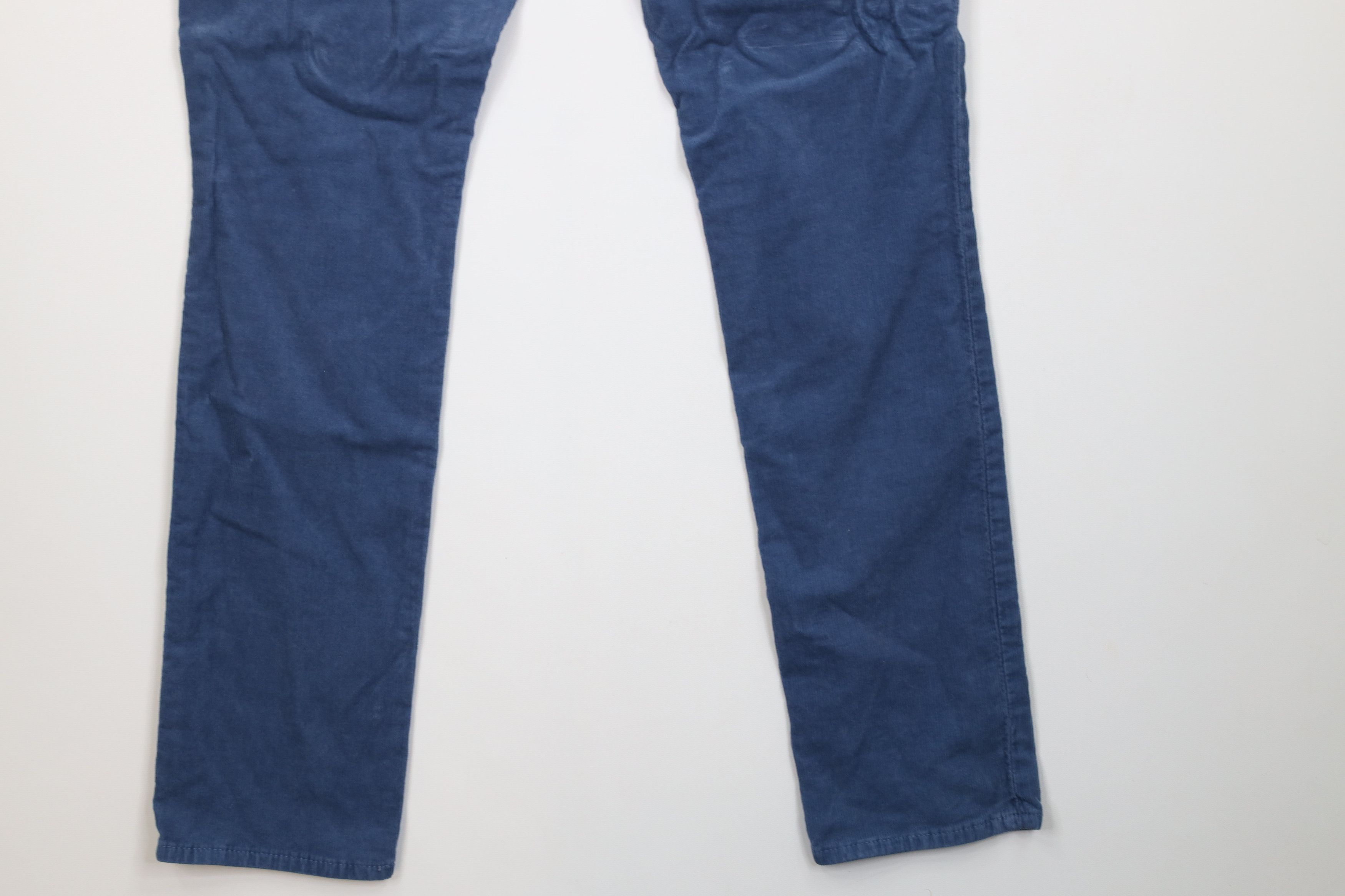 J.Crew J Crew Reid Skinny Straight Leg Corduroy Chino Pants Blue Size 28" / US 6 / IT 42 - 11 Thumbnail