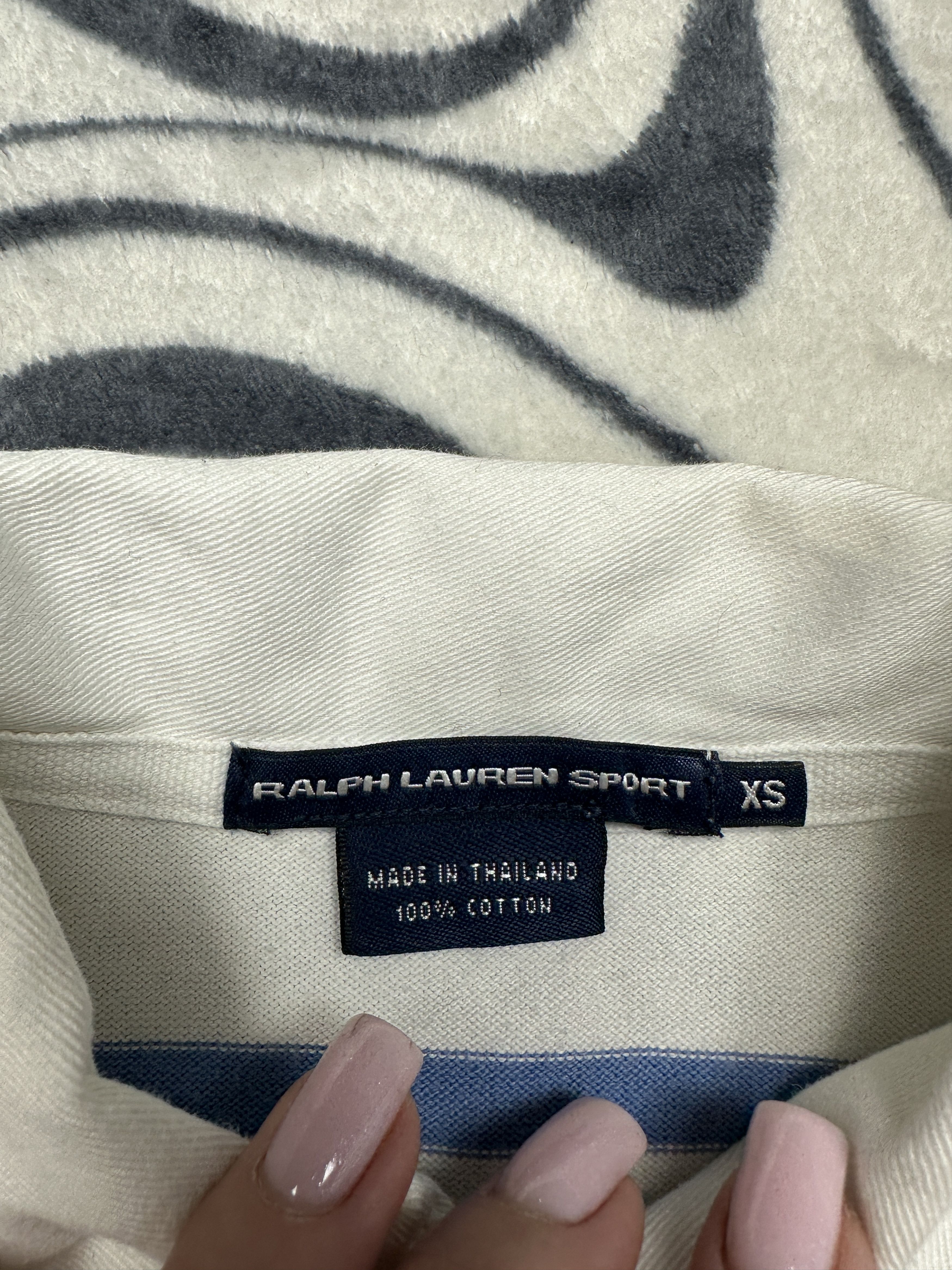 Polo Ralph Lauren Polo Ralph Lauren Womens Long Sleeve Rugby Polo Shirt Size XS / US 0-2 / IT 36-38 - 6 Thumbnail