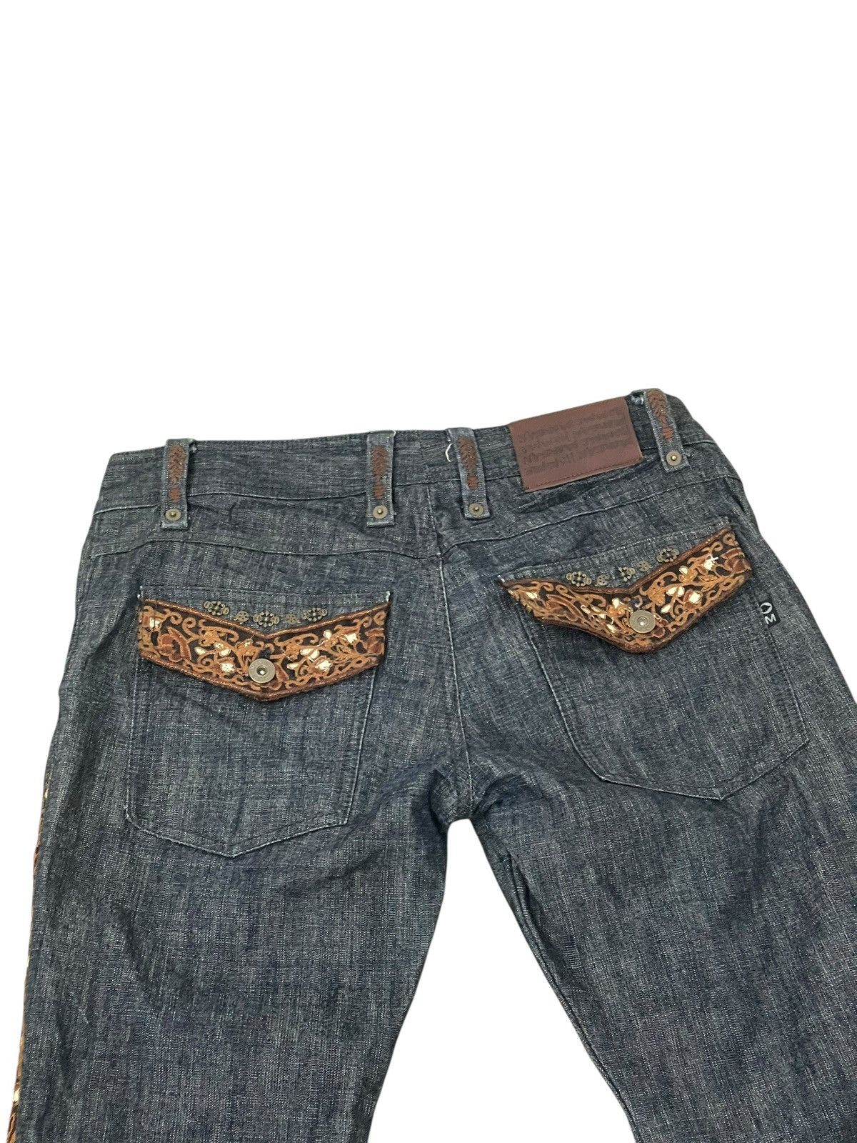 Hysteric Glamour Flare Jeans Morgan Homme Japan Hard Denim Boot Cut 1🟦6 Size US 31 - 18 Thumbnail