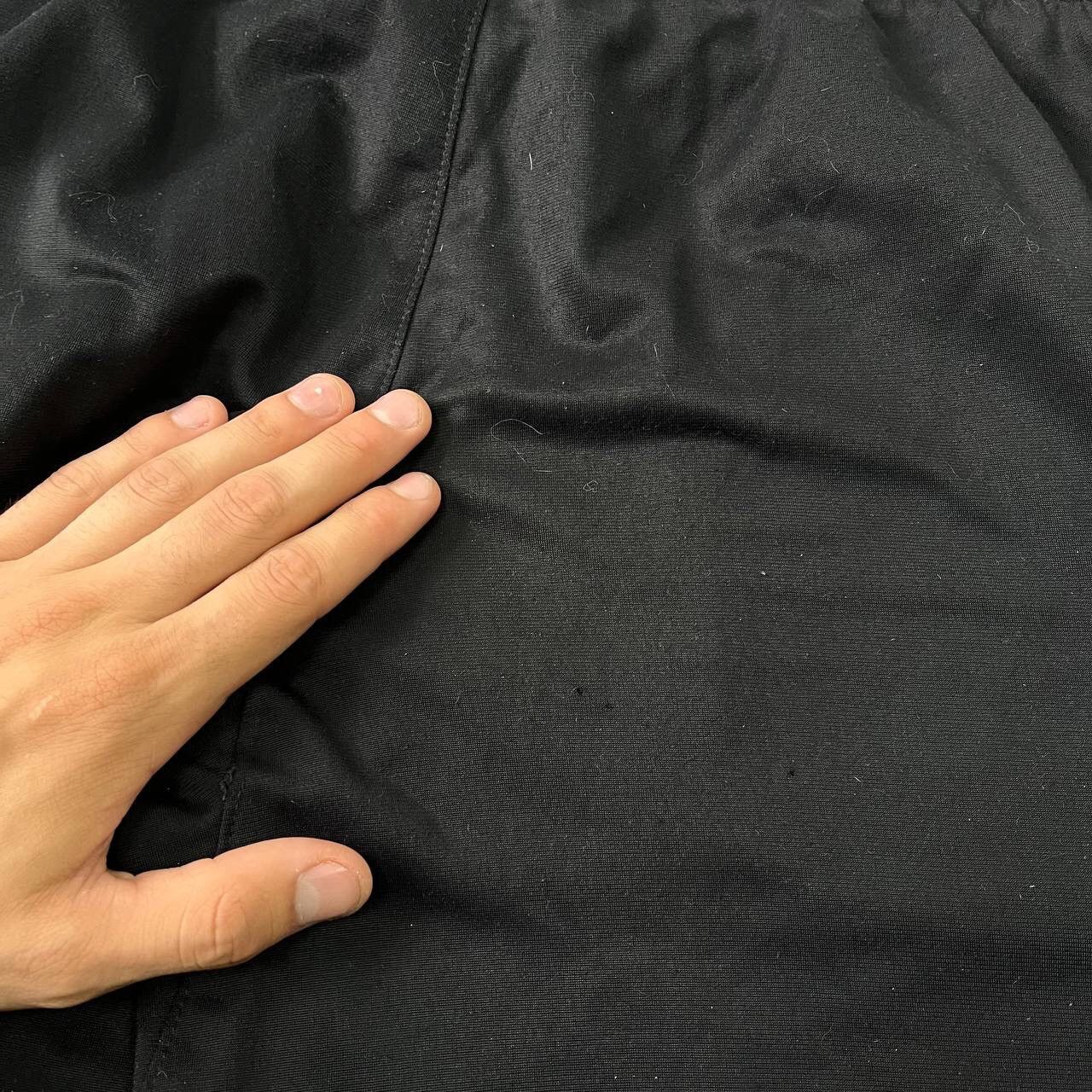 Nike Vintage Nike Y2K Black Drill Pants Parachute Streetwear Size US 35 - 3 Thumbnail