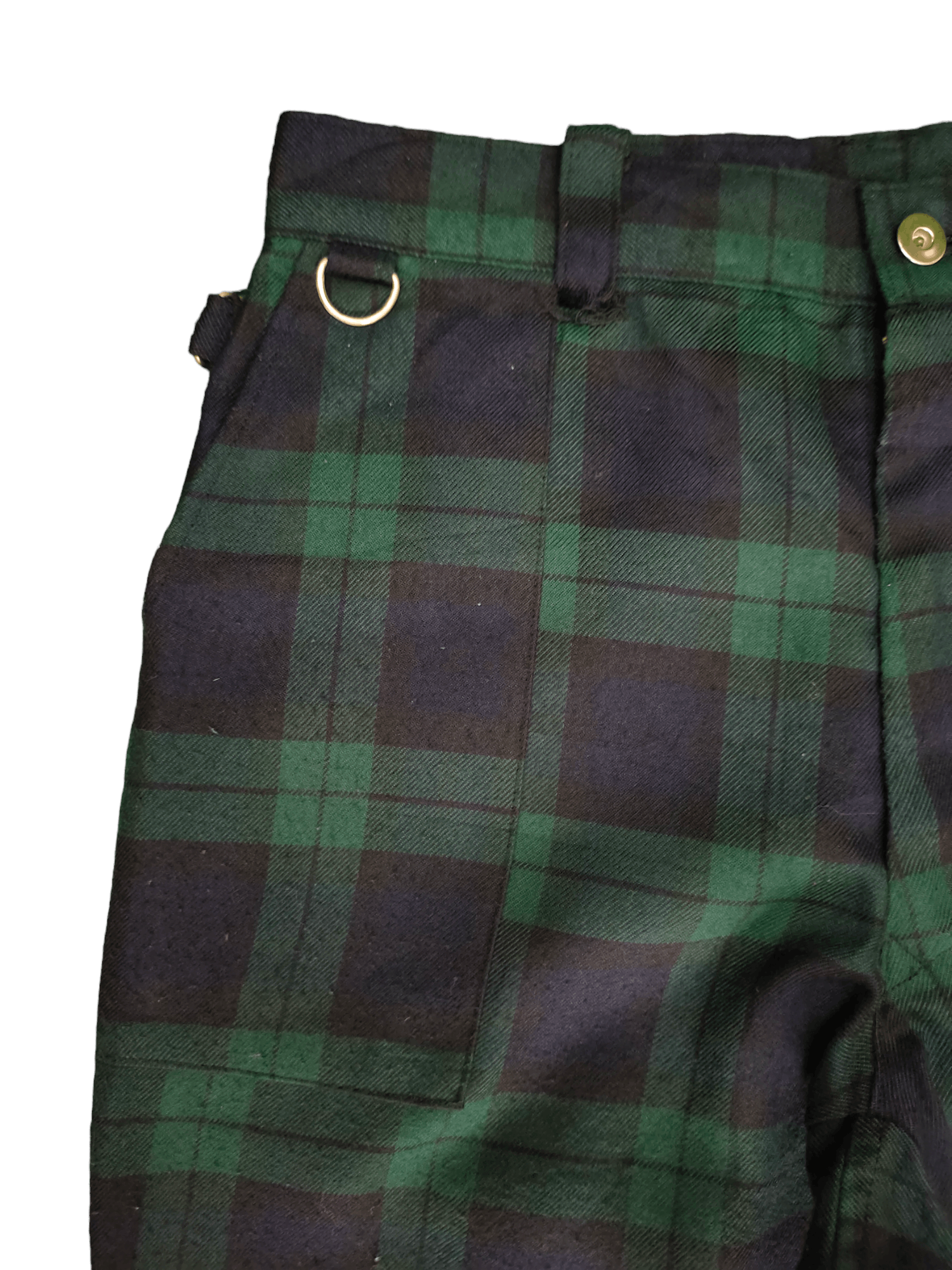 Seditionaries 1990s Cross For Men Tartan Bondage Zipper Pants Size US 30 / EU 46 - 4 Thumbnail