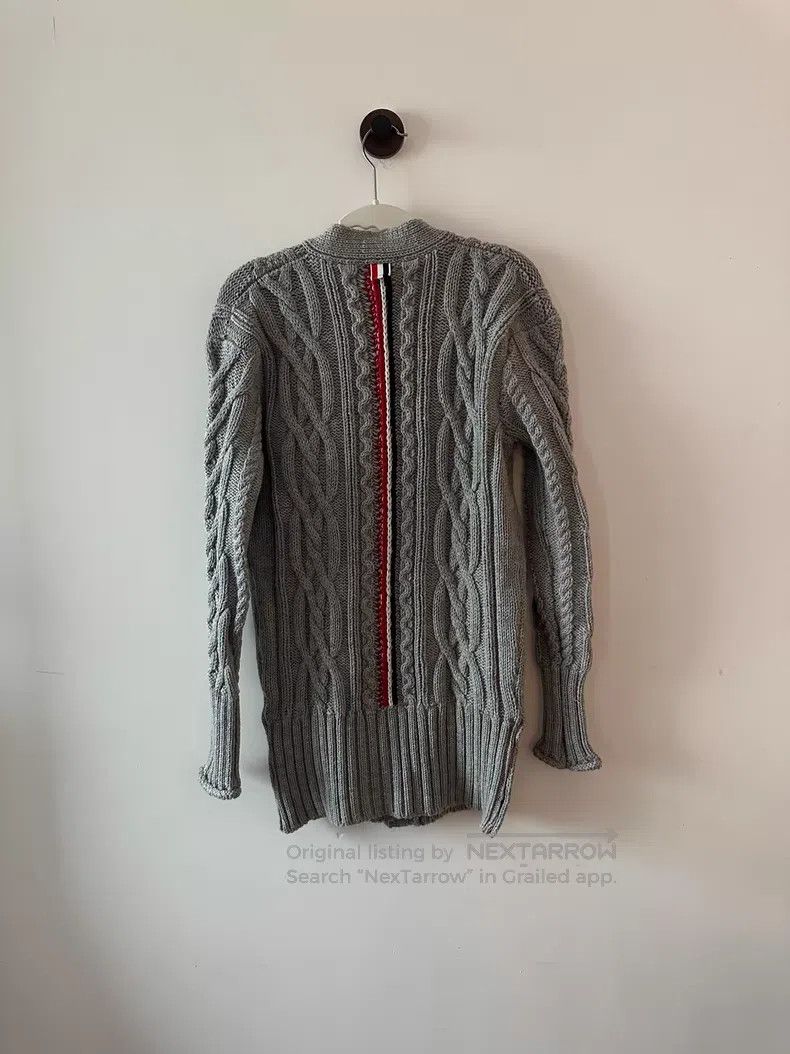 Thom Browne Thom Browne Back Striped Cardigan Size US XXS / EU 40 - 2 Thumbnail