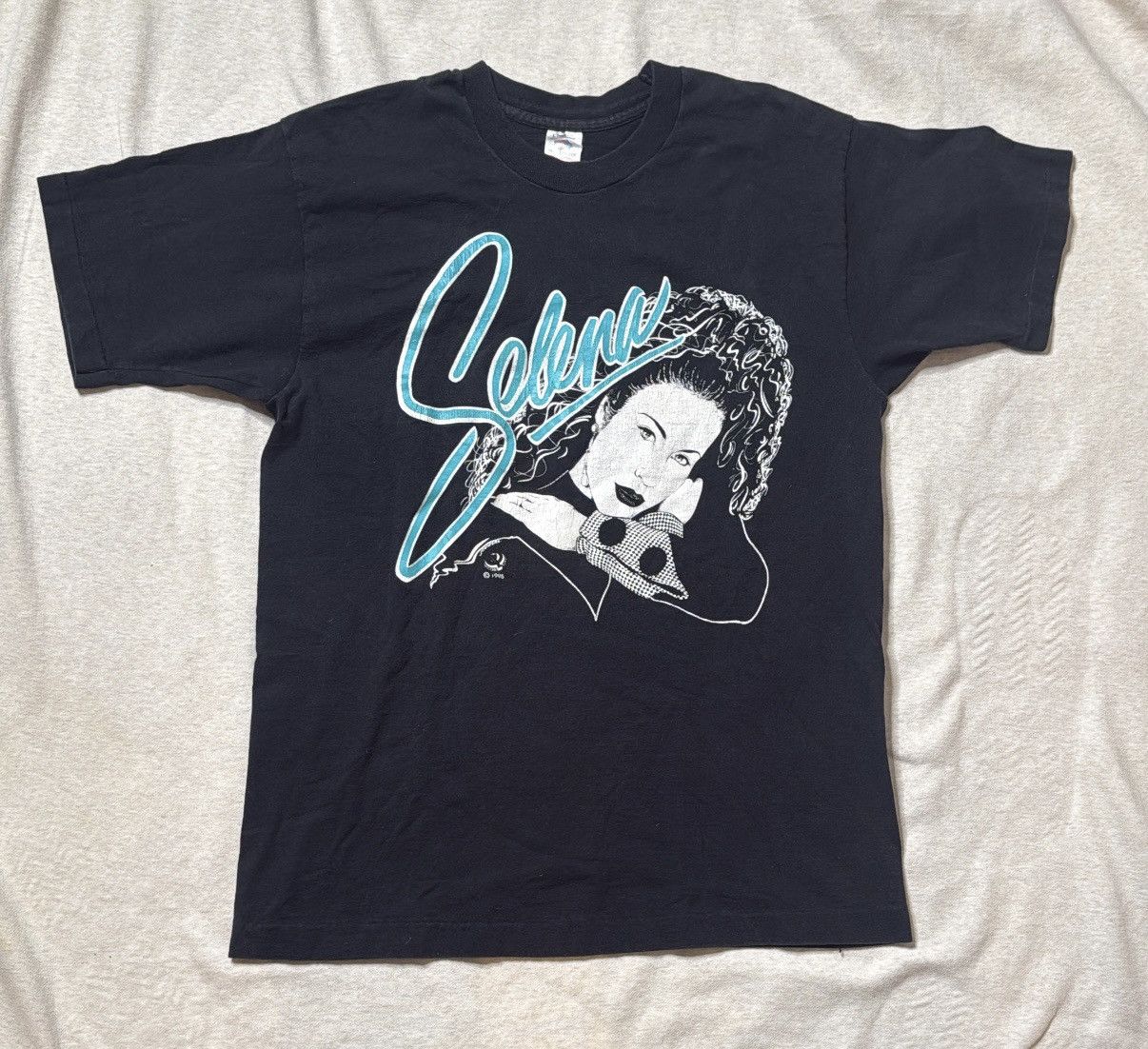Vintage 1995 Selena Quintanilla T-shirt Size US L / EU 52-54 / 3 - 1 Thumbnail