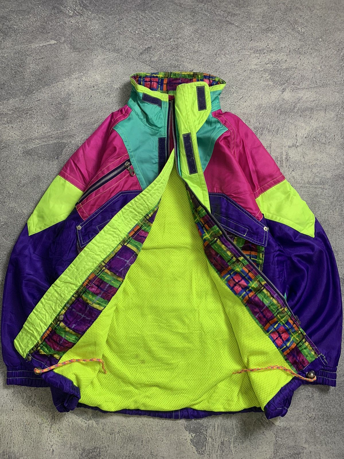 Japanese Brand Rare Multicolor 'Mistral Spirit' Ski Jacket Size US L / EU 52-54 / 3 - 2 Thumbnail