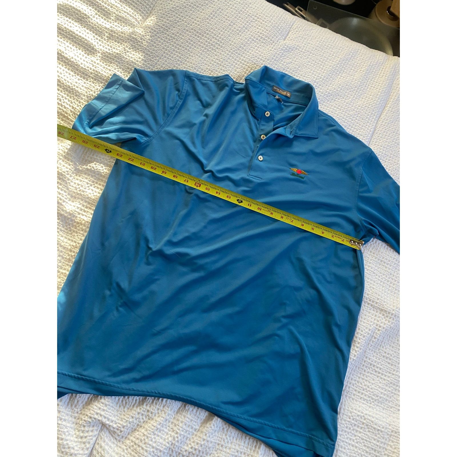 Peter Millar Peter Millar Summer Comfort Polo Shirt Mens XL Blue Size US XL / EU 56 / 4 - 5 Thumbnail