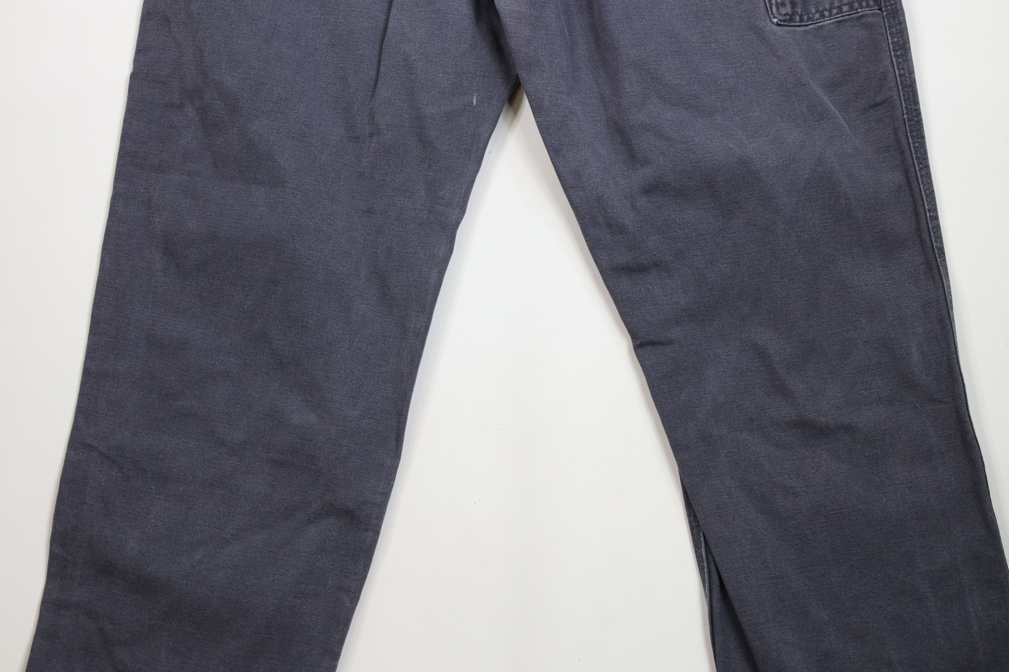 Carhartt × Vintage Vintage Y2K Carhartt Wide Leg Dungaree Pants Petrol Blue Size US 44 / EU 60 - 11 Thumbnail